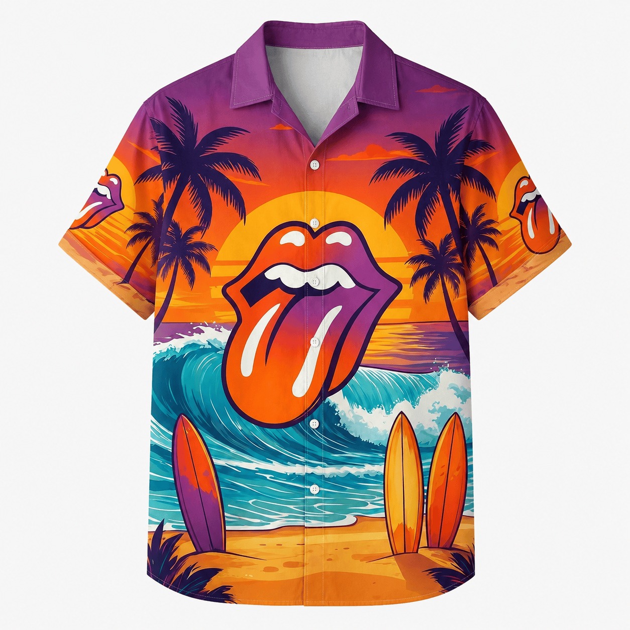 Rock & Roll DNA Facebook ad: Rock & Roll Hawaiian Shirts