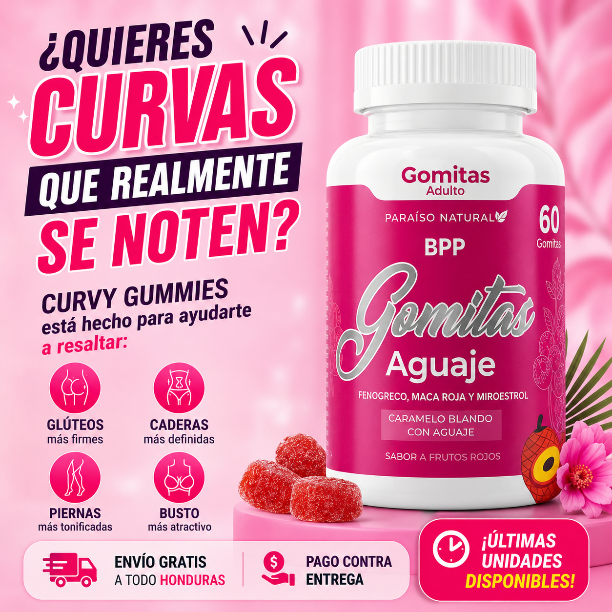 Beautybox Honduras Facebook ad: Envio gratis y pago contra entrega