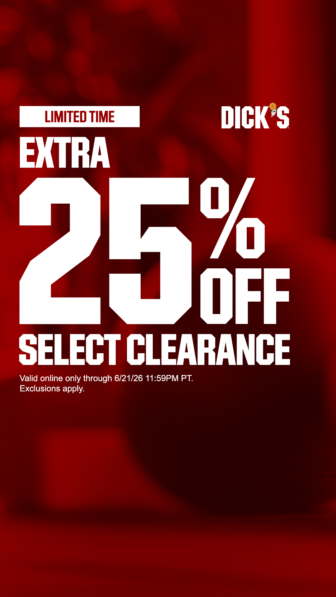 DICK'S Sporting Goods Facebook ad