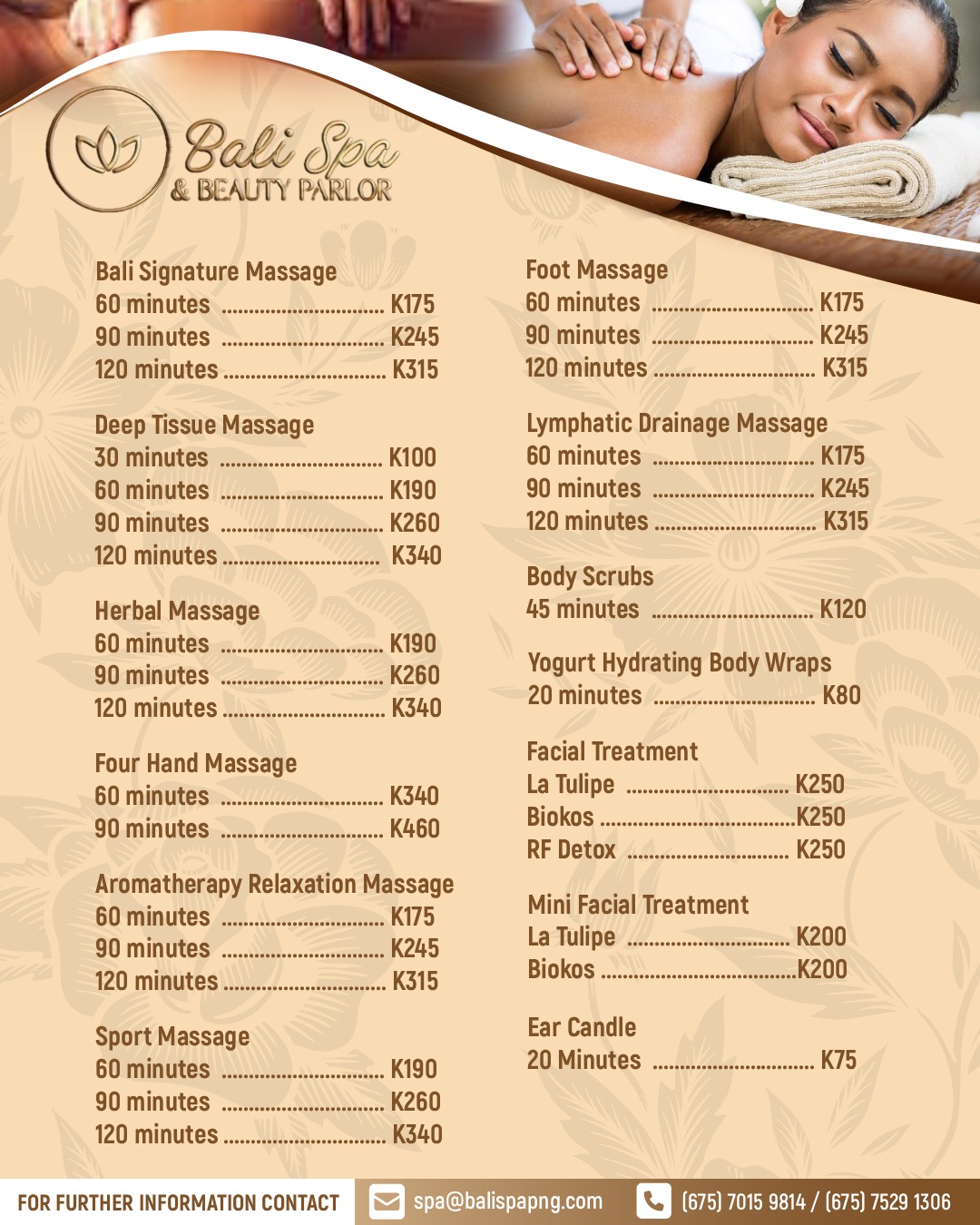 Bali Spa & Beauty Parlor Facebook ad: It’s Time for Your Body & Mind to…