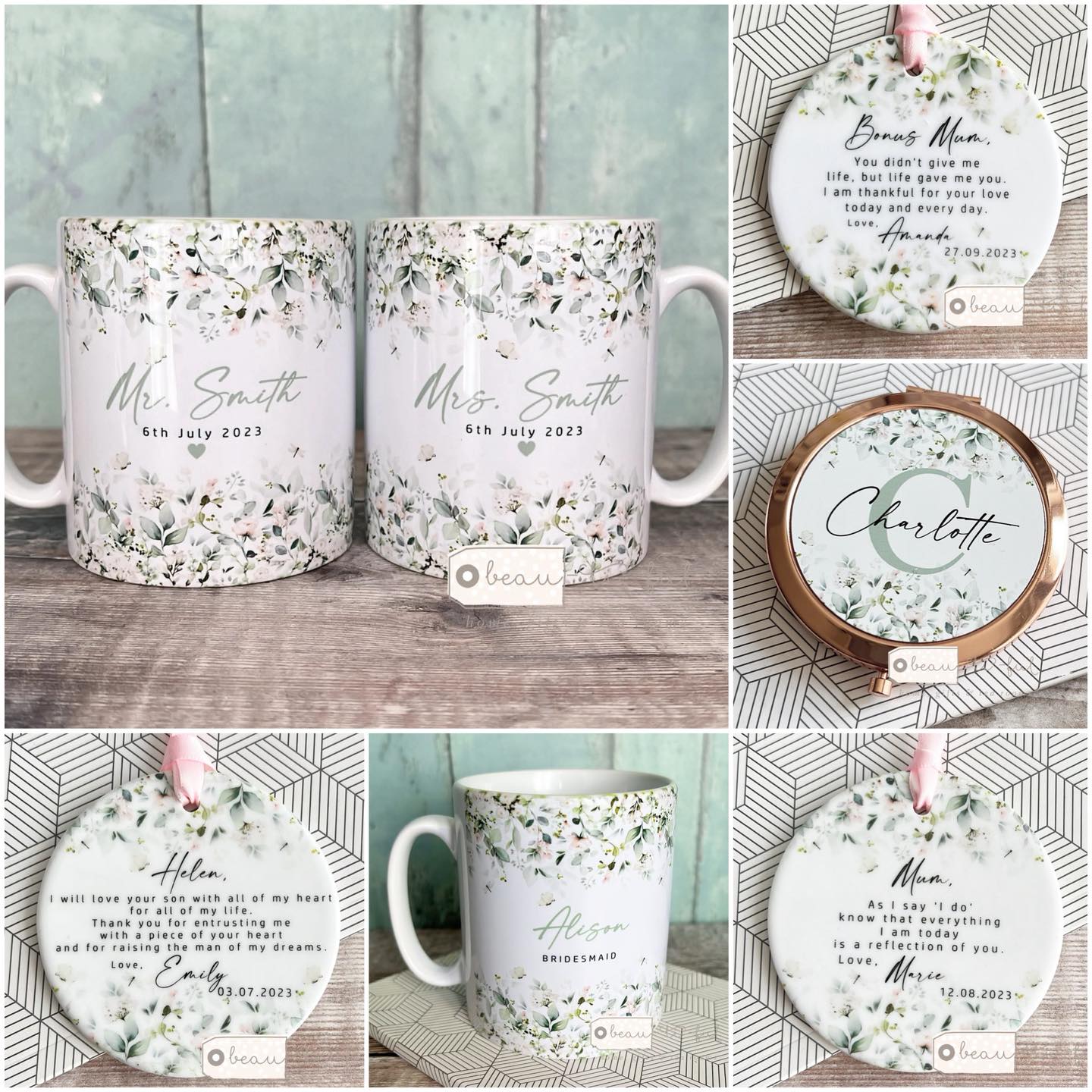 Beau-ti-ful Gift Shop Facebook ad