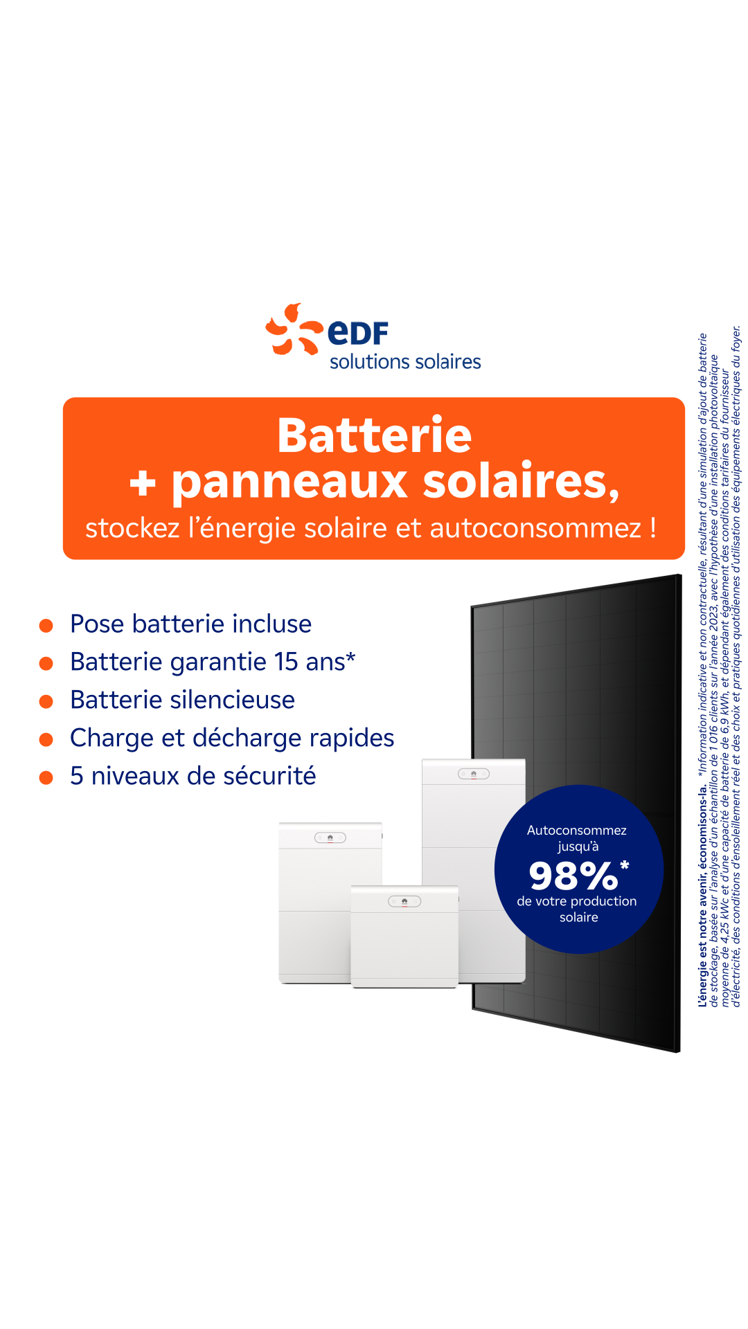 Mes offres EDF solutions solaires Facebook ad