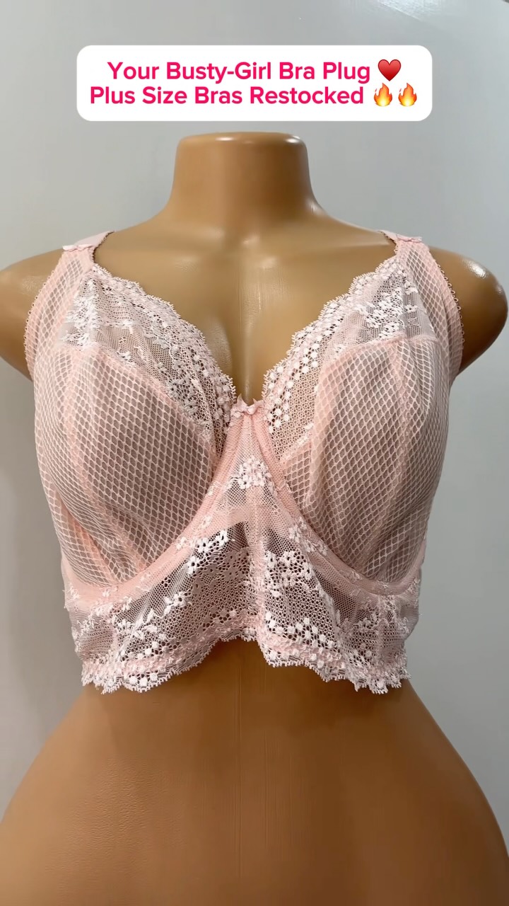 Ruby Undies KE Facebook ad: We have restocked plus size bras.