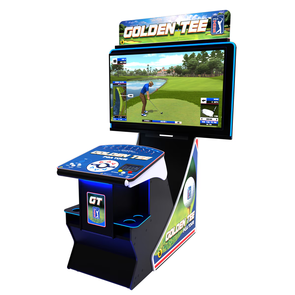 Game Room Guys Facebook ad: Golden Tee Deluxe Edition