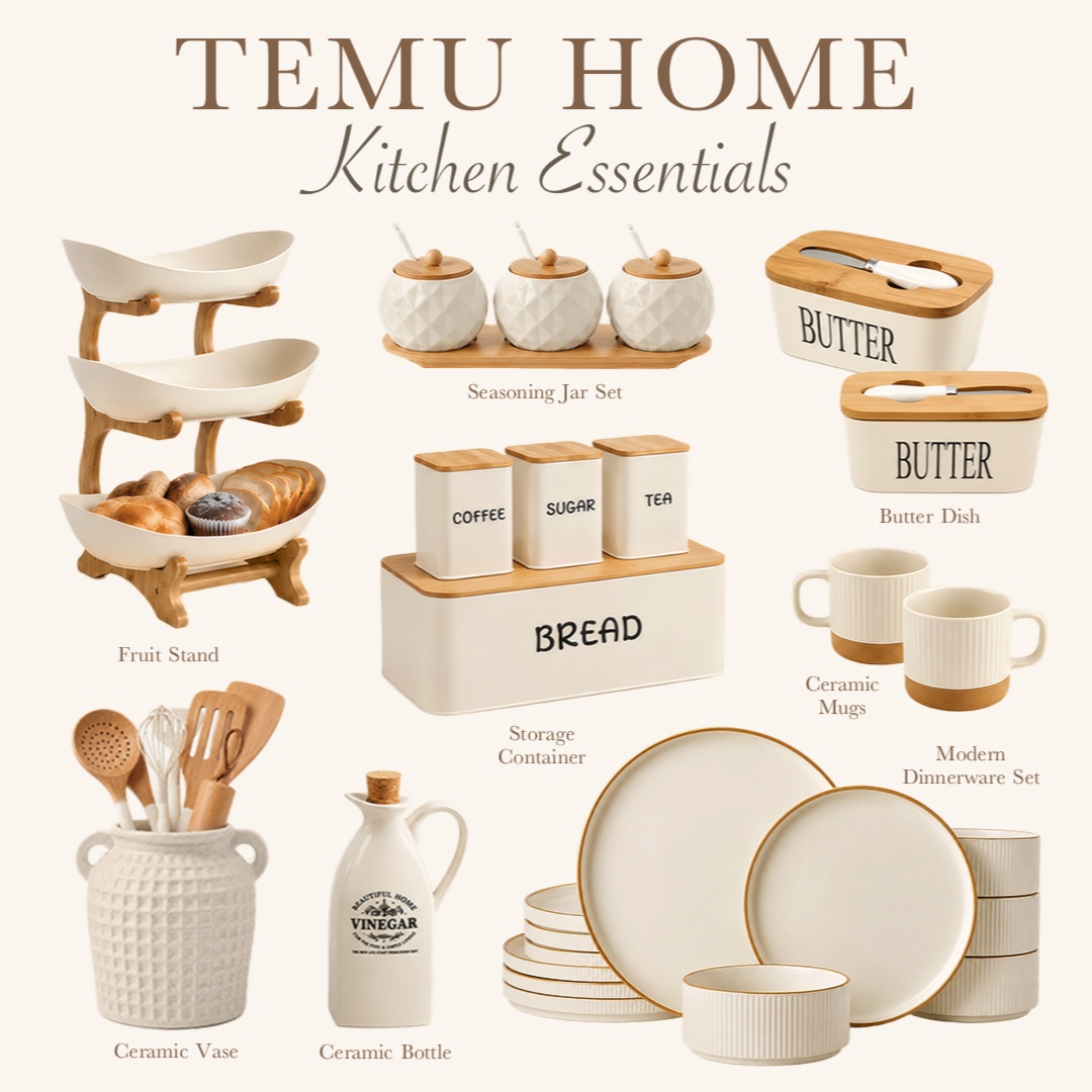 Temu Facebook ad: Home Goods You'll Love