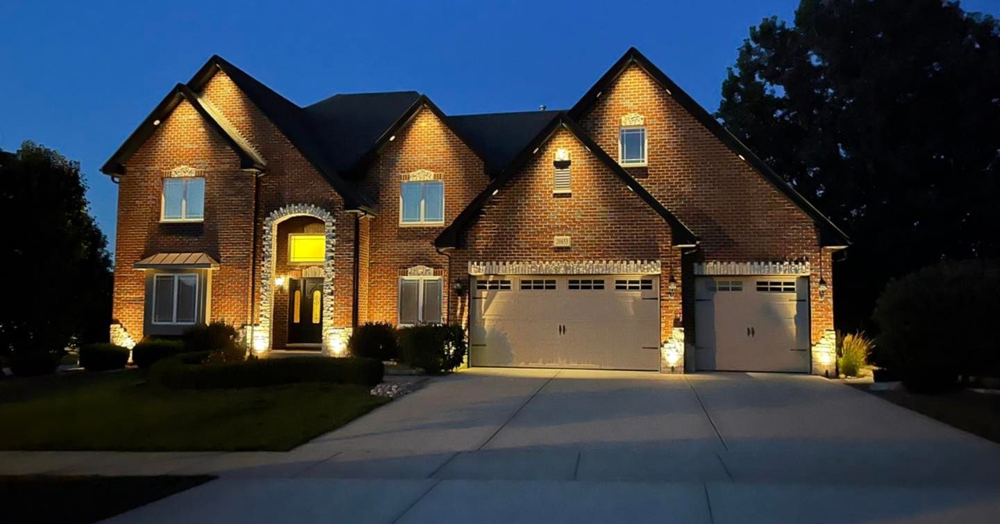 Vivid Outdoor Lighting Facebook ad: Looking to add professional landscape lighting to your…