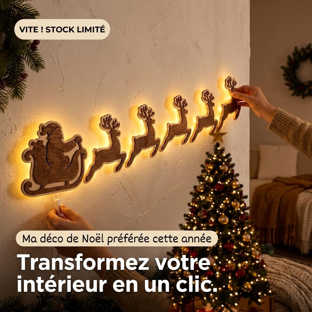 Bonneidea Facebook ad: Illuminez votre intérieur pour Noël