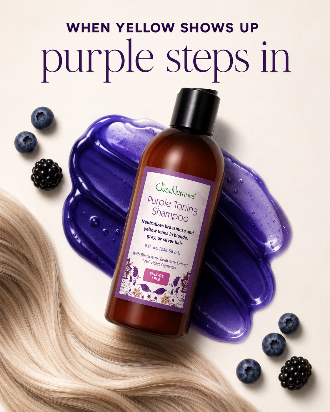 Just Nutritive Hair and Skin Care Facebook ad
