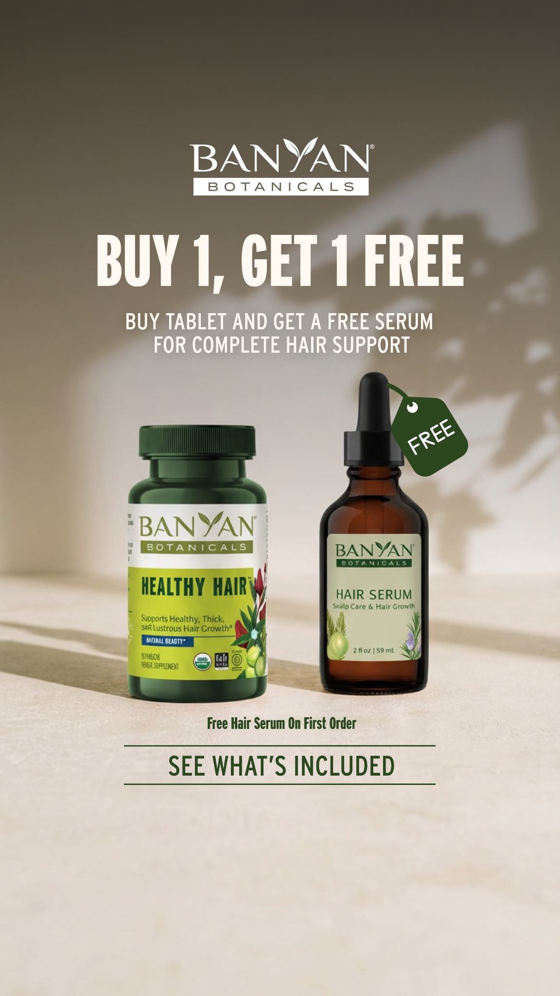 Banyan Botanicals Facebook ad