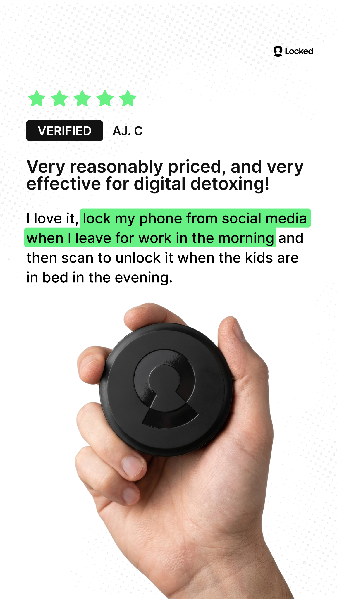 NowLocked - Less Screen Time Facebook ad