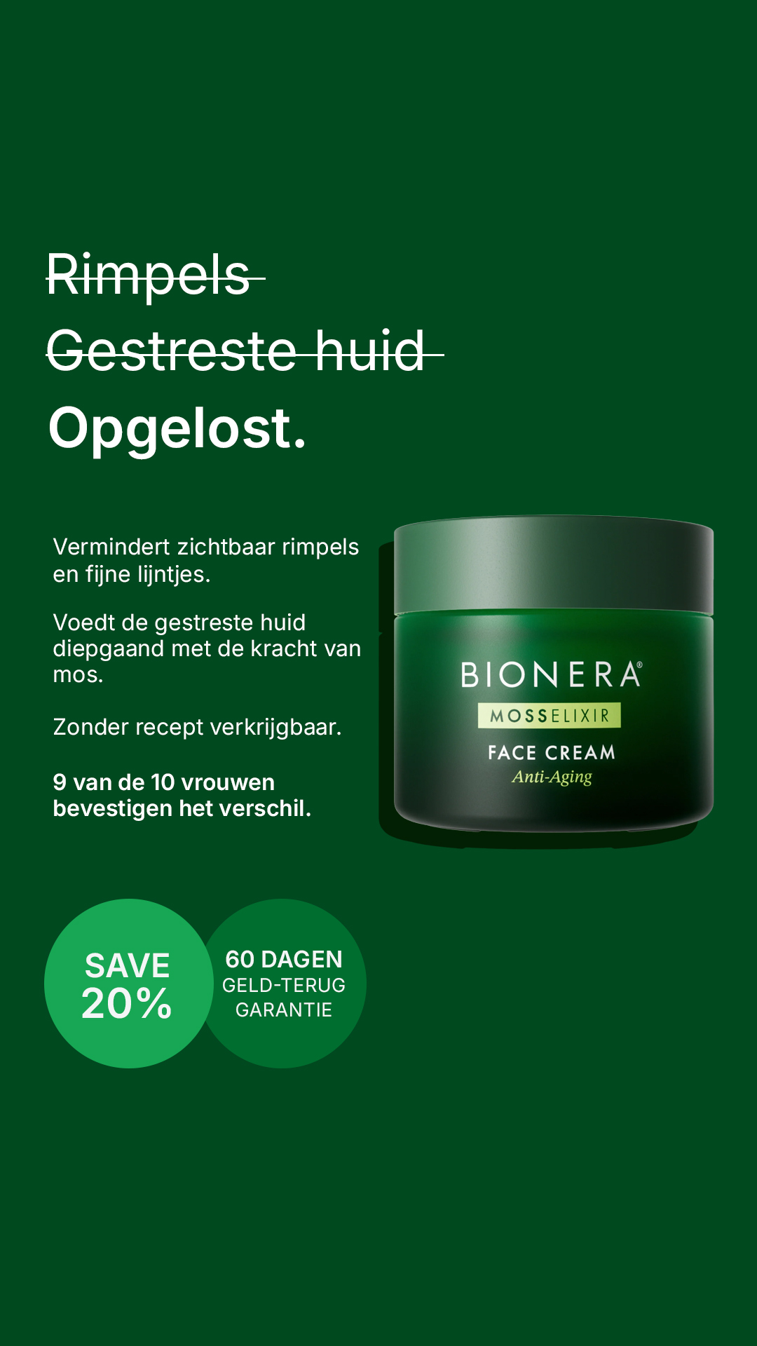 Bionera Facebook ad