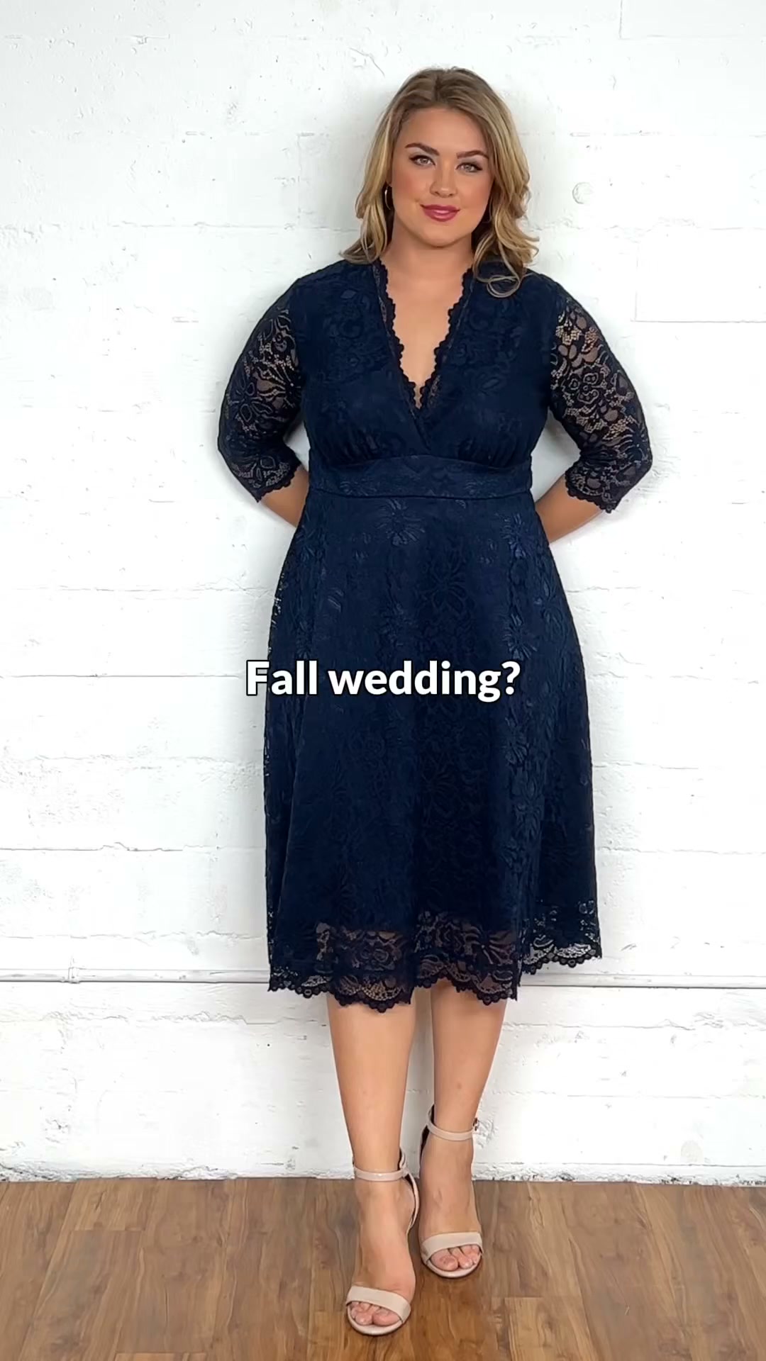 Kiyonna Clothing - Stylish Plus Size Women's Apparel Facebook ad: Fall Wedding Guest Dresses