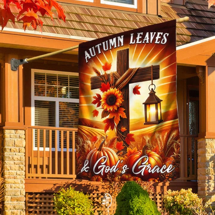 Unique Flags Facebook ad: Faith, Fall & Thankfulness in One Flag - Perfect for…