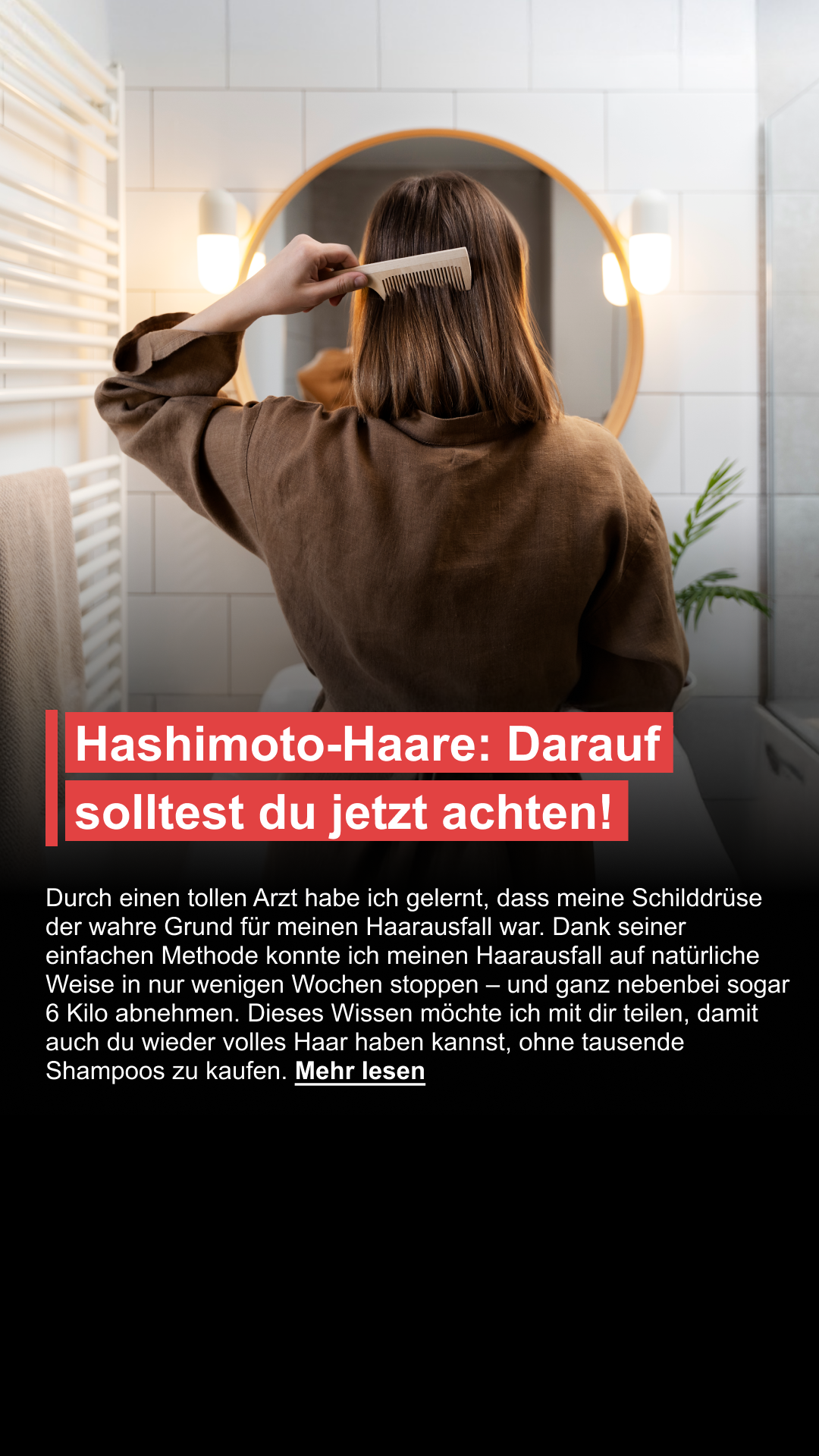 Mission Schilddrüse Facebook ad