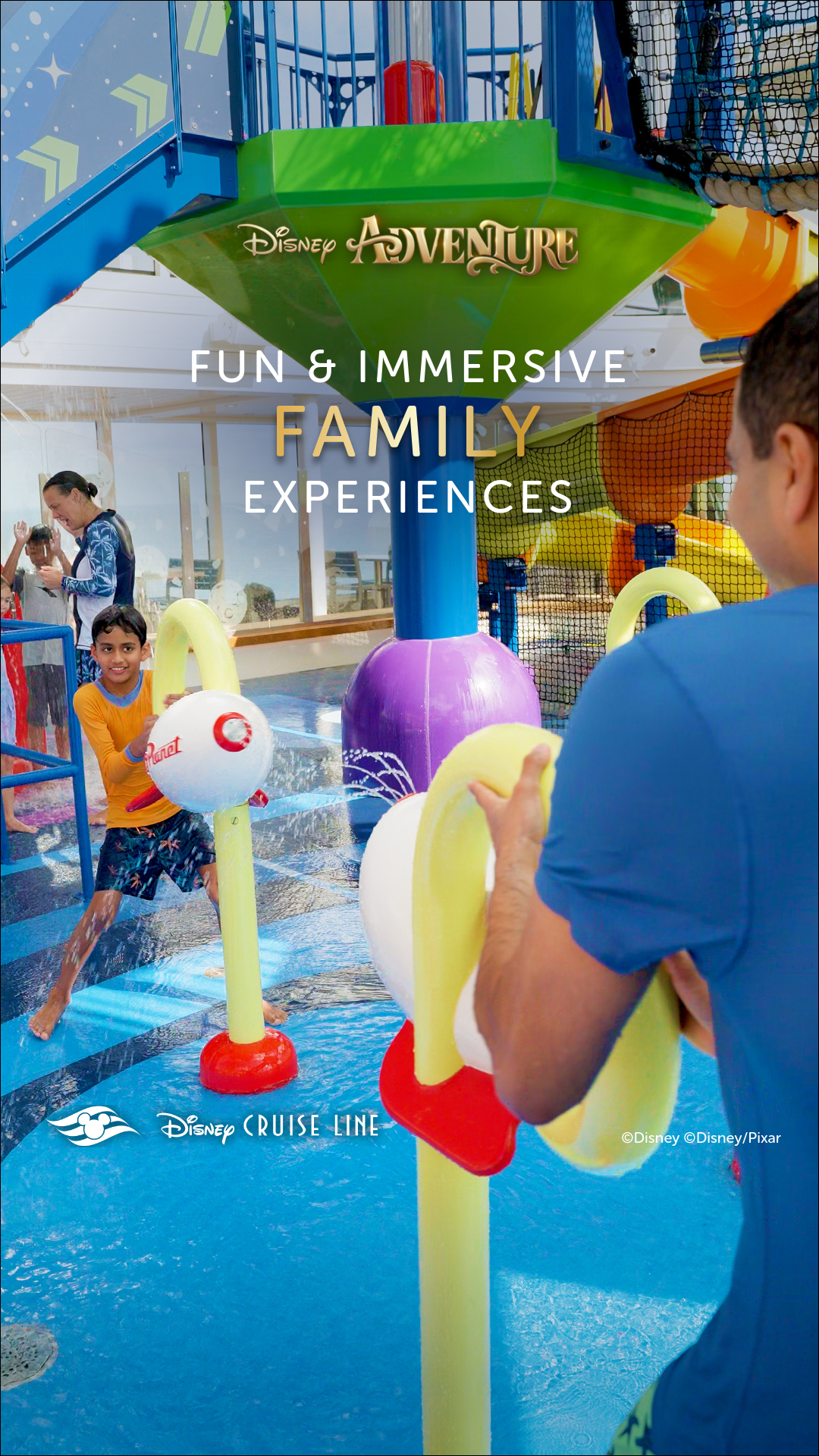 Disney Cruise Line Facebook ad