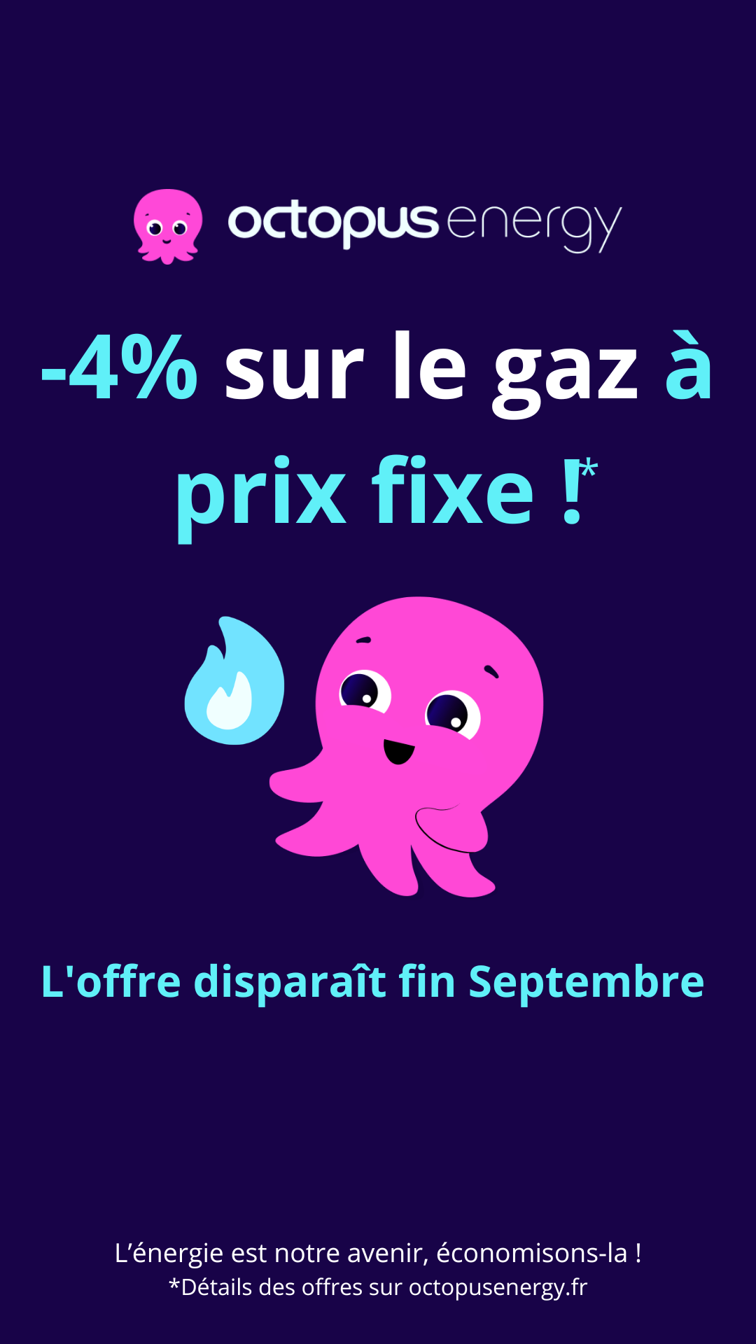 Octopus Energy Facebook ad