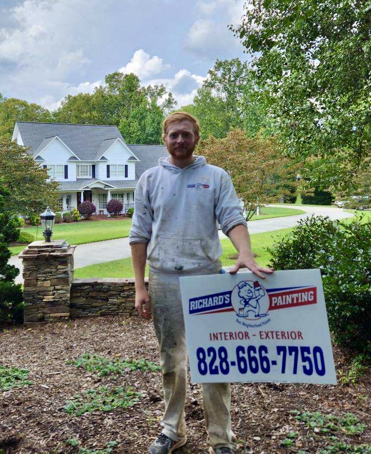 Richard's Painting of Hickory Facebook ad: Hickory, NC Top Rated Painting Service, Richard's Painting