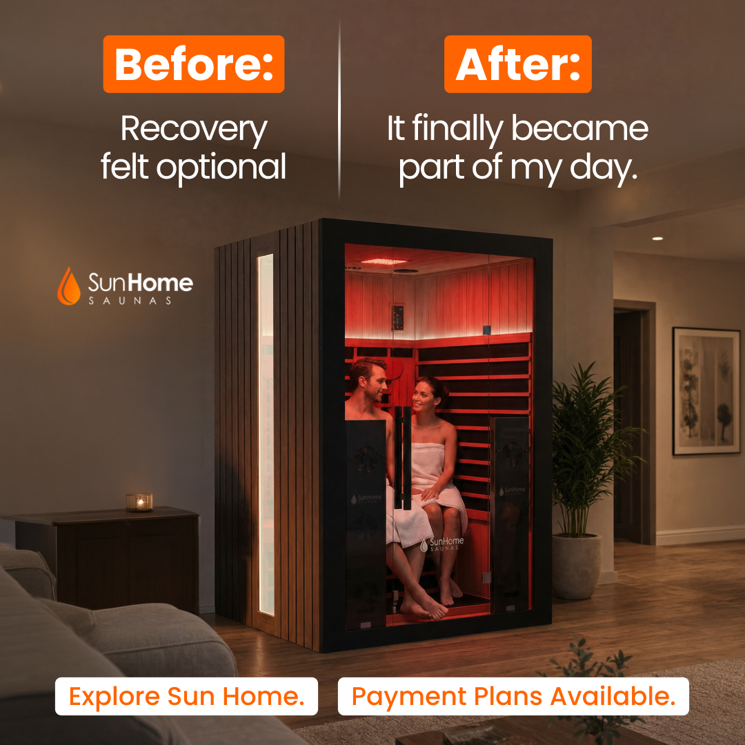 Sun Home Saunas Facebook ad