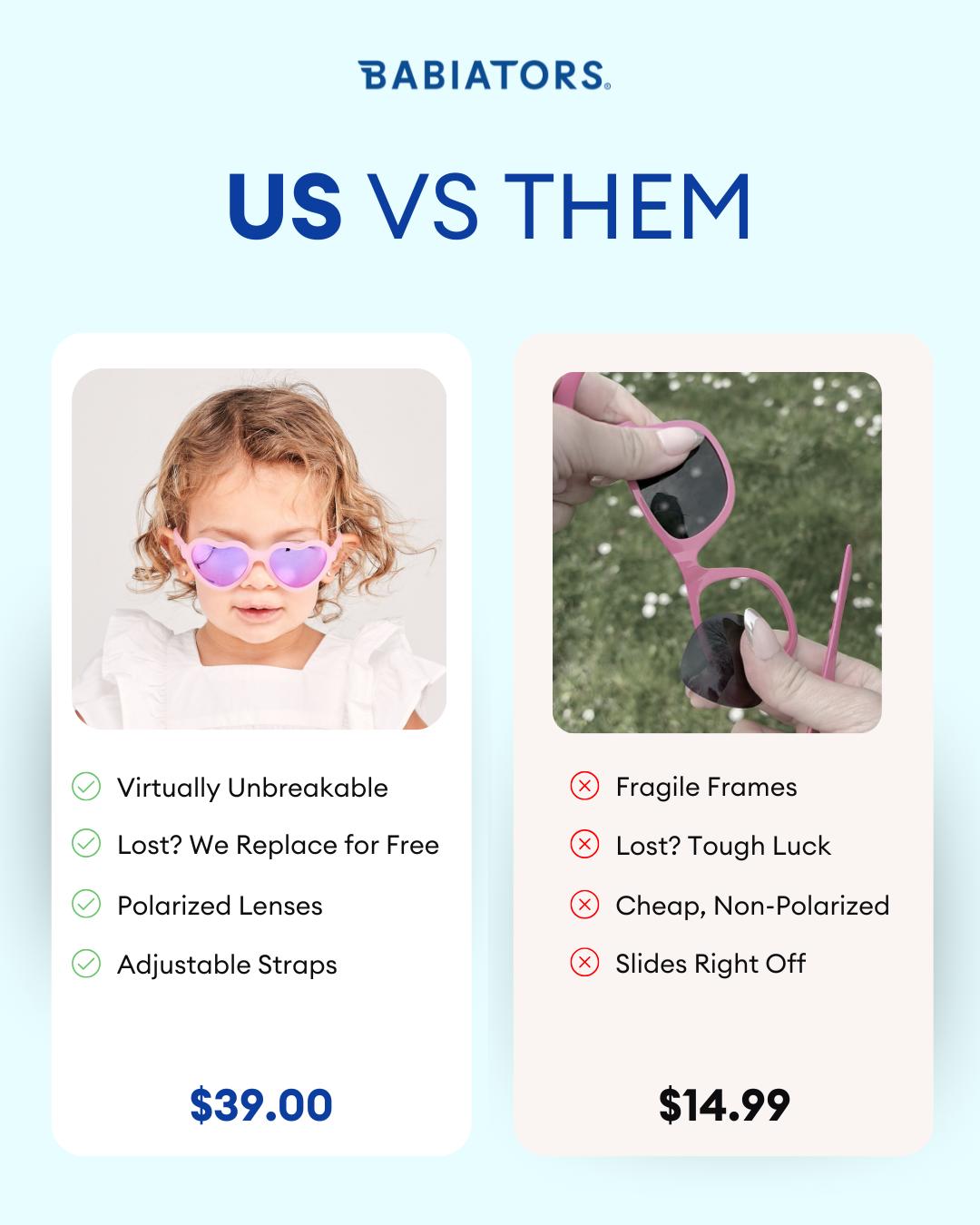 Babiators Facebook ad