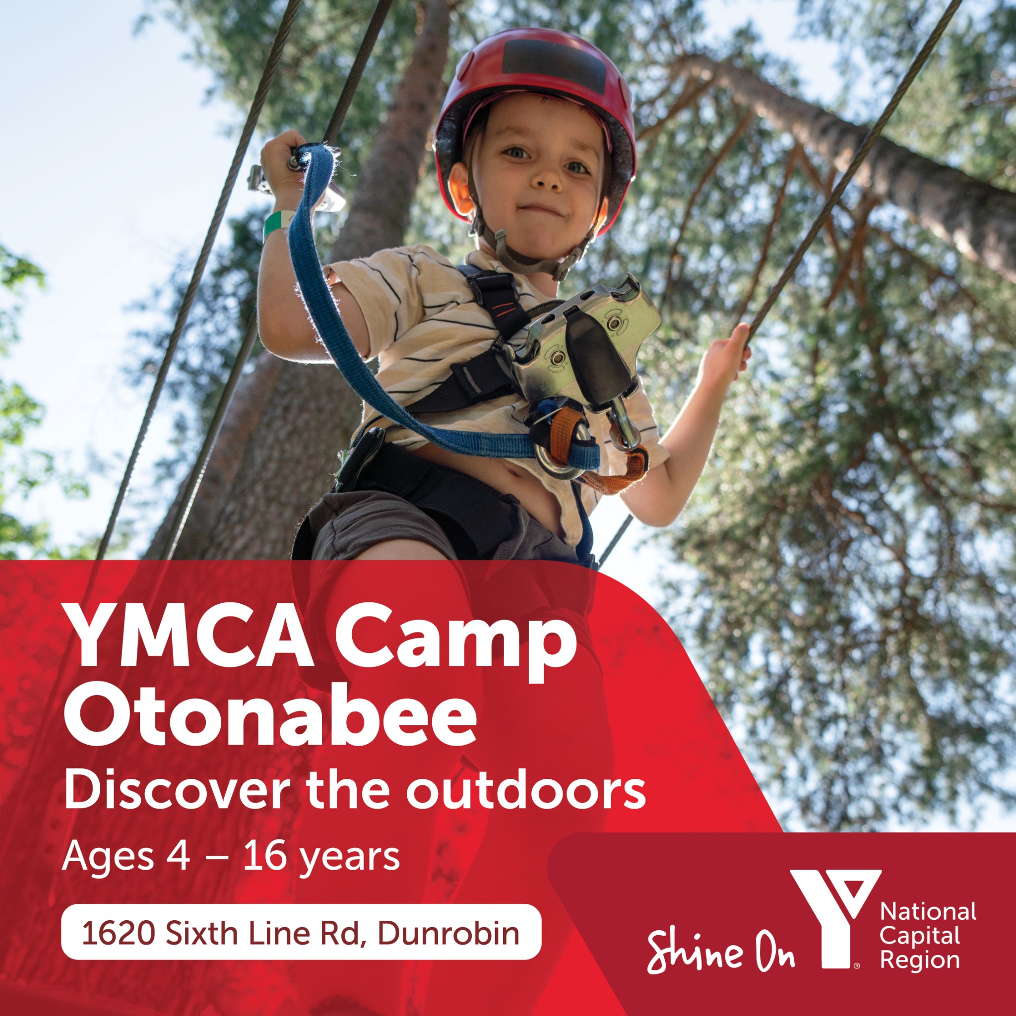 YMCA of the National Capital Region Facebook ad: Summer Camp at the Y!