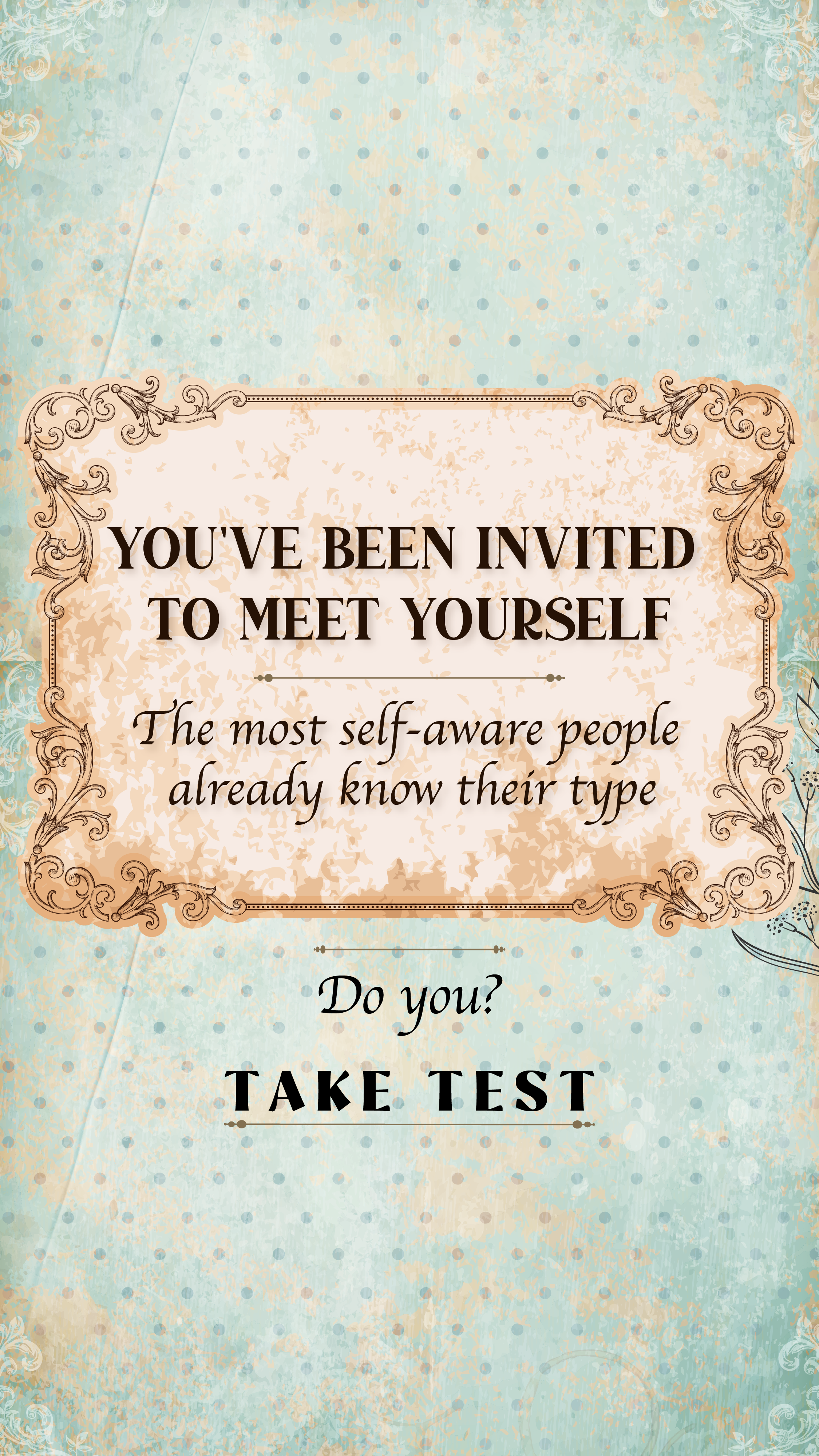 Personality Type Facebook ad