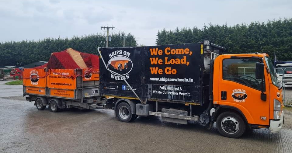 Skips On Wheels Facebook ad: Skips On Wheels is your number one Junk…