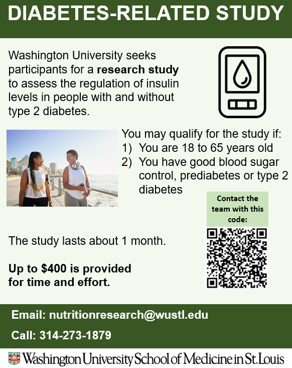 WashU Medicine Division of Nutritional Science & Obesity Medicine Facebook ad