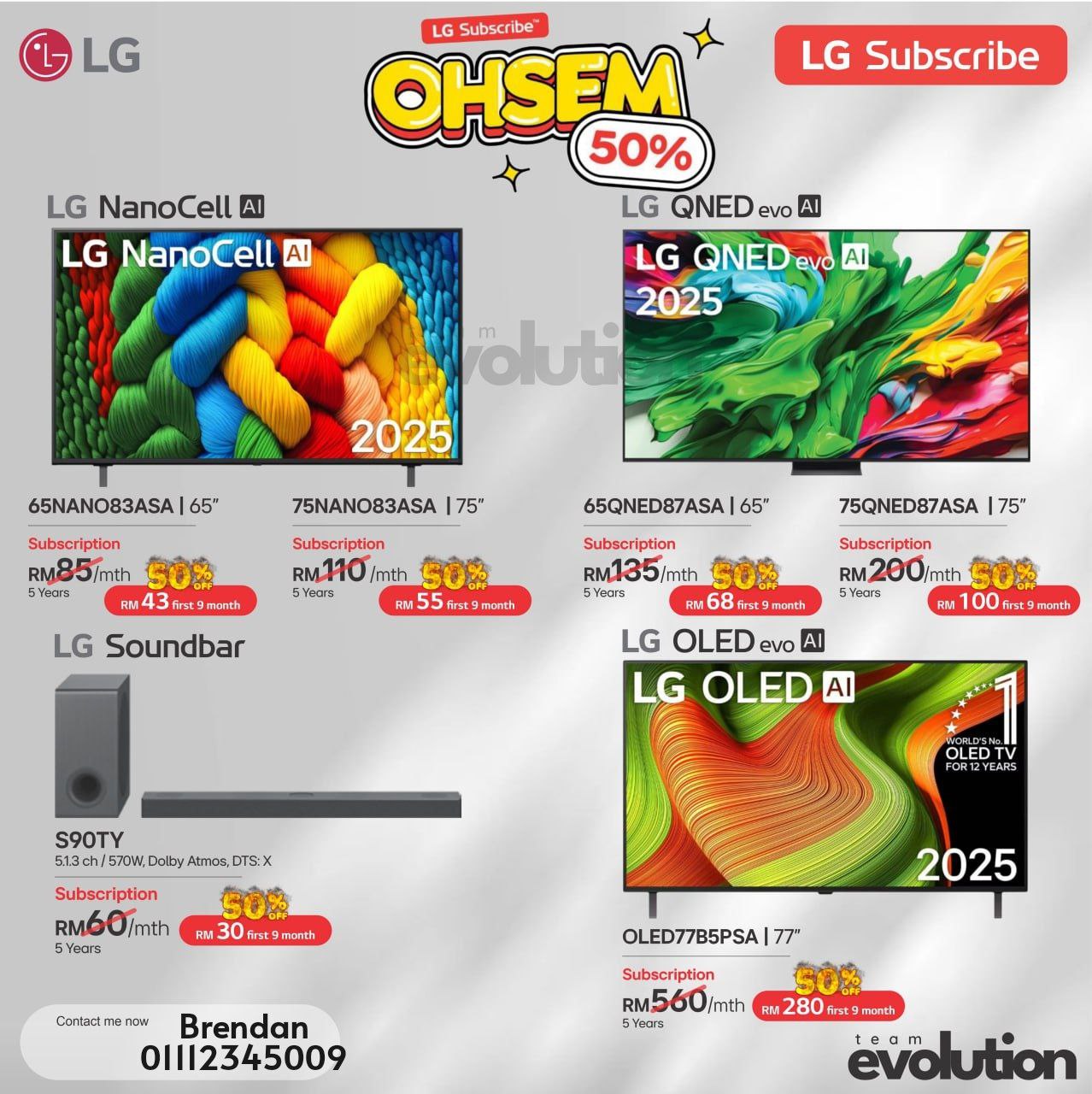 LG Puricare E-Store Borneo Facebook ad: Chat with us