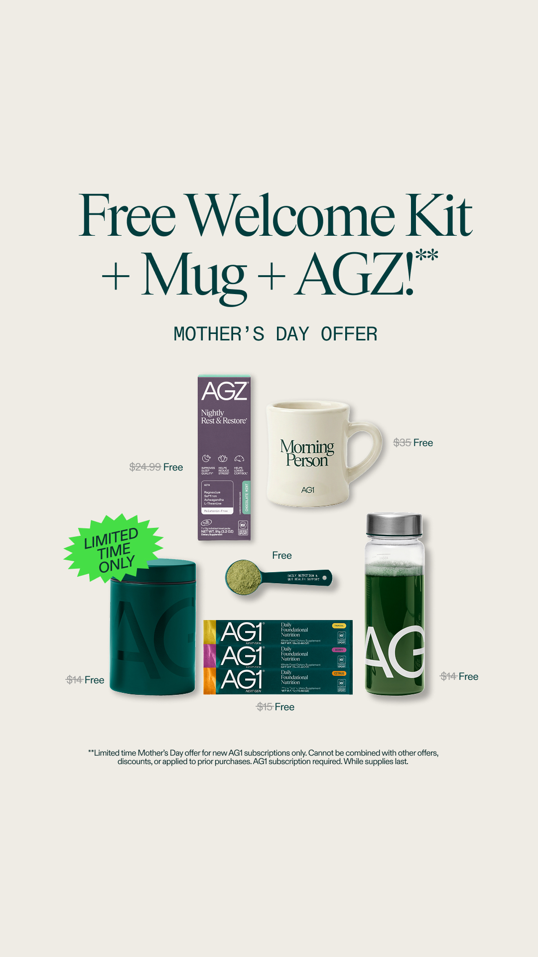 AG1 by Athletic Greens Facebook ad