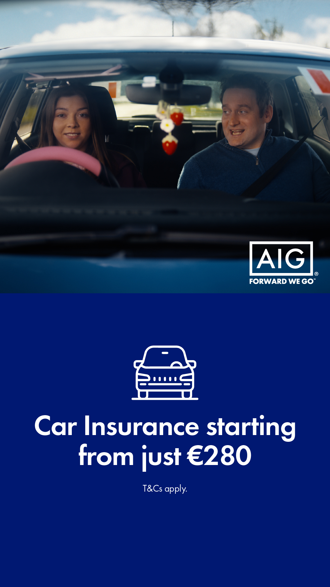AIG Ireland Facebook ad from Apr 14, 2026
