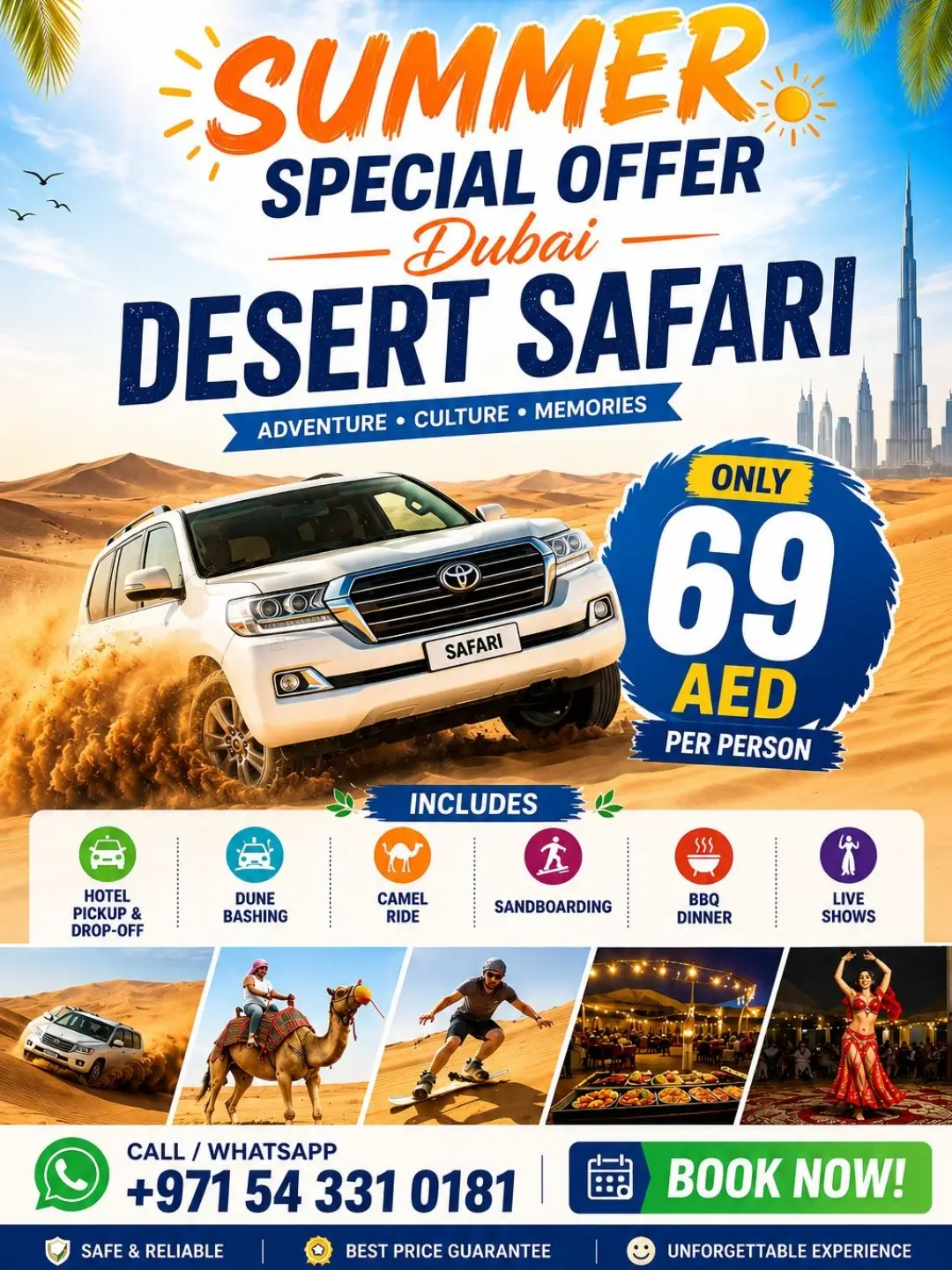 Iconic Tourism L.L.C Facebook ad
