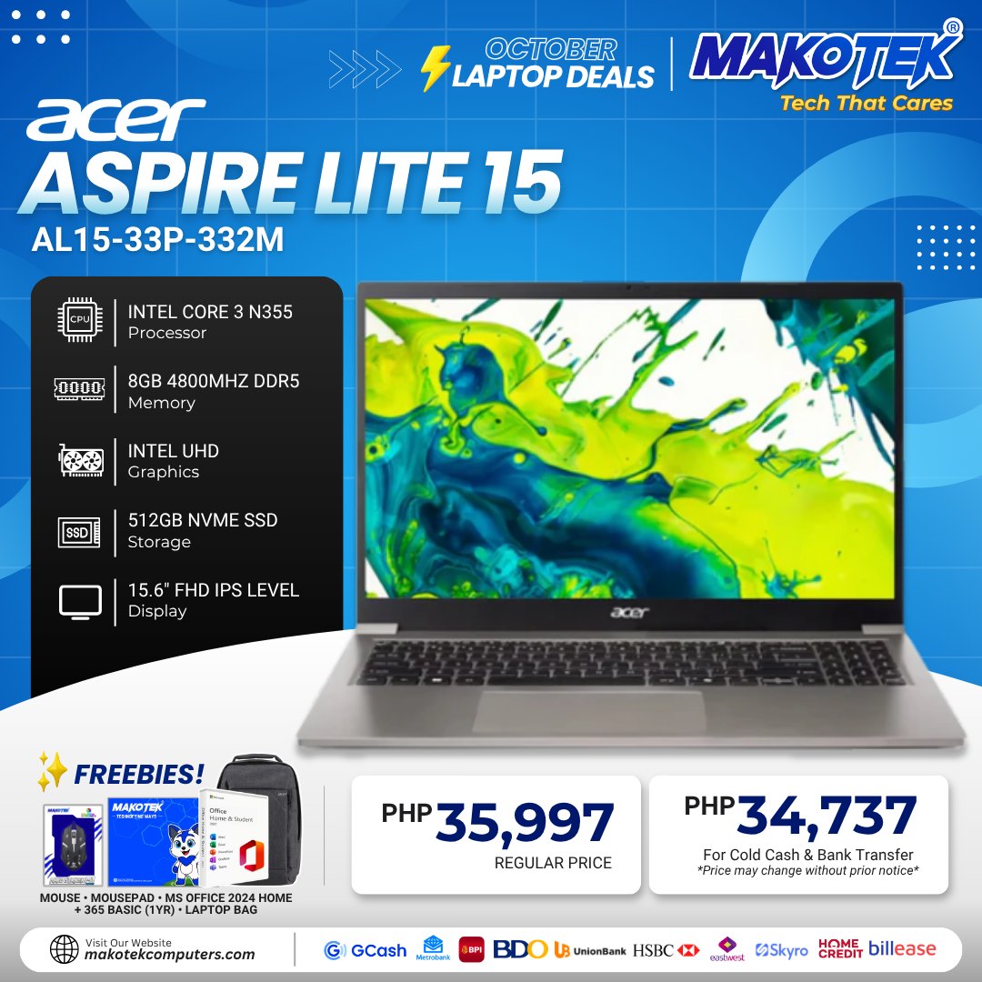 MakoTek - CDO Facebook ad: Need a New Laptop?