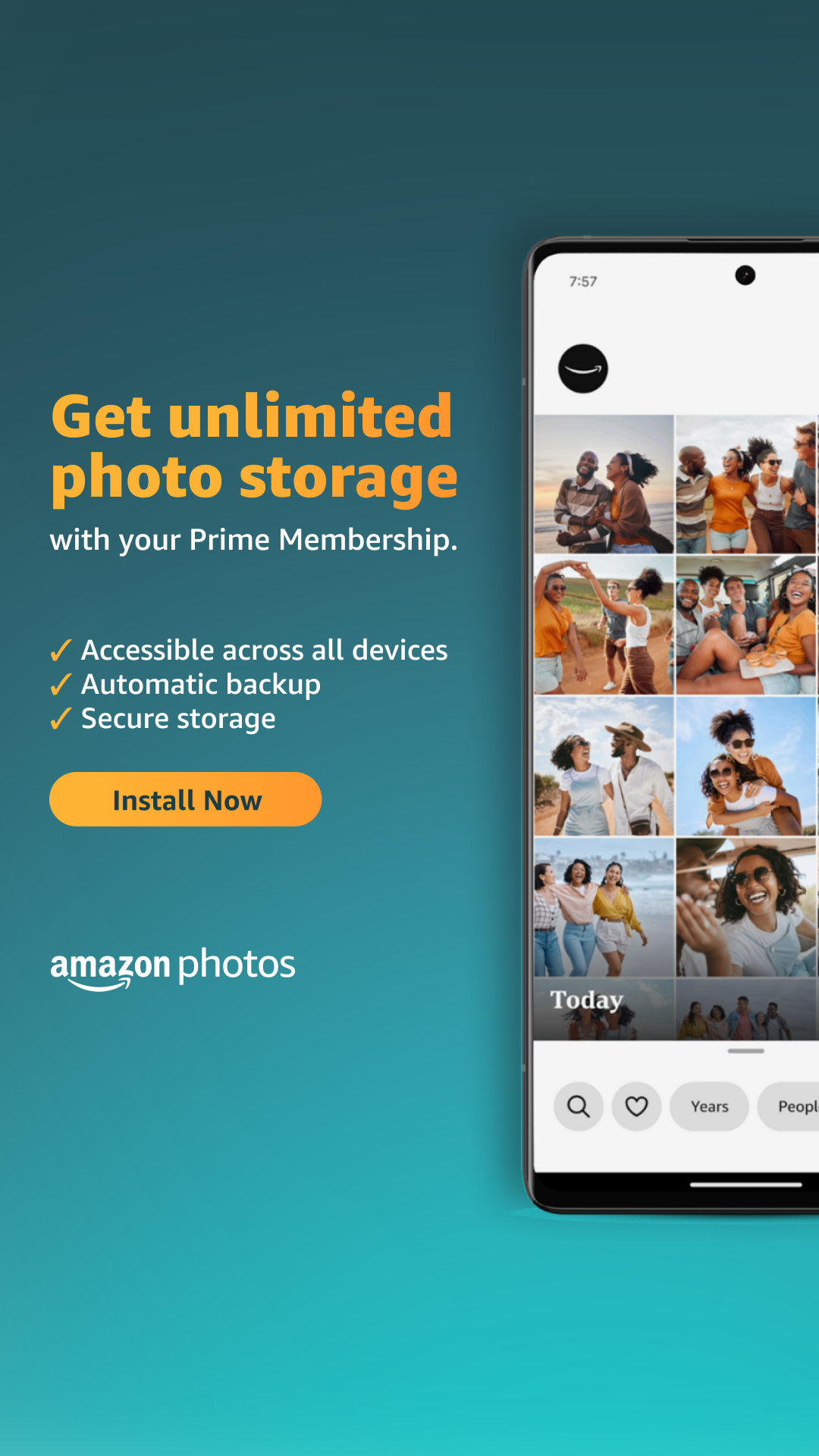 Amazon Photos Facebook ad