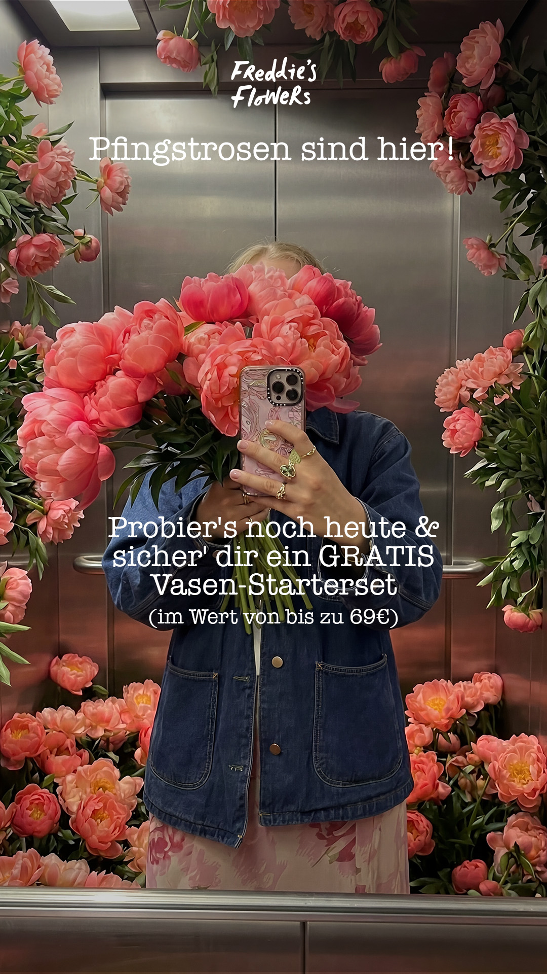 Freddie's Flowers Facebook ad