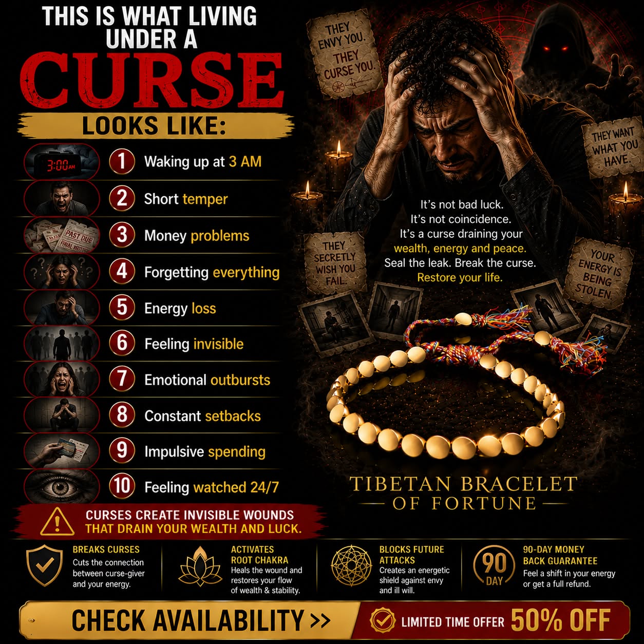 Karma Items Facebook ad