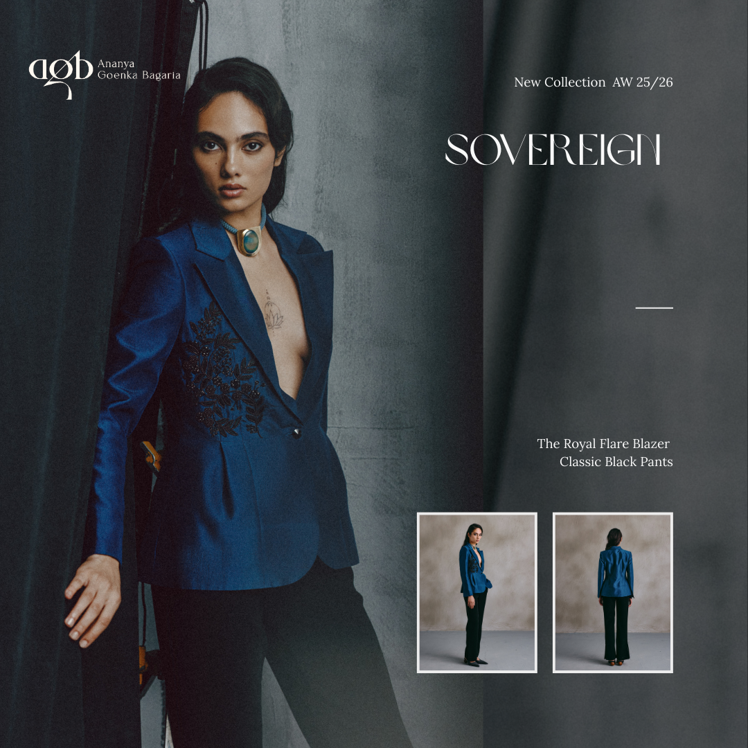 Ananya Goenka Bagaria Facebook ad: Tailoring that speaks softly-and stays remembered.