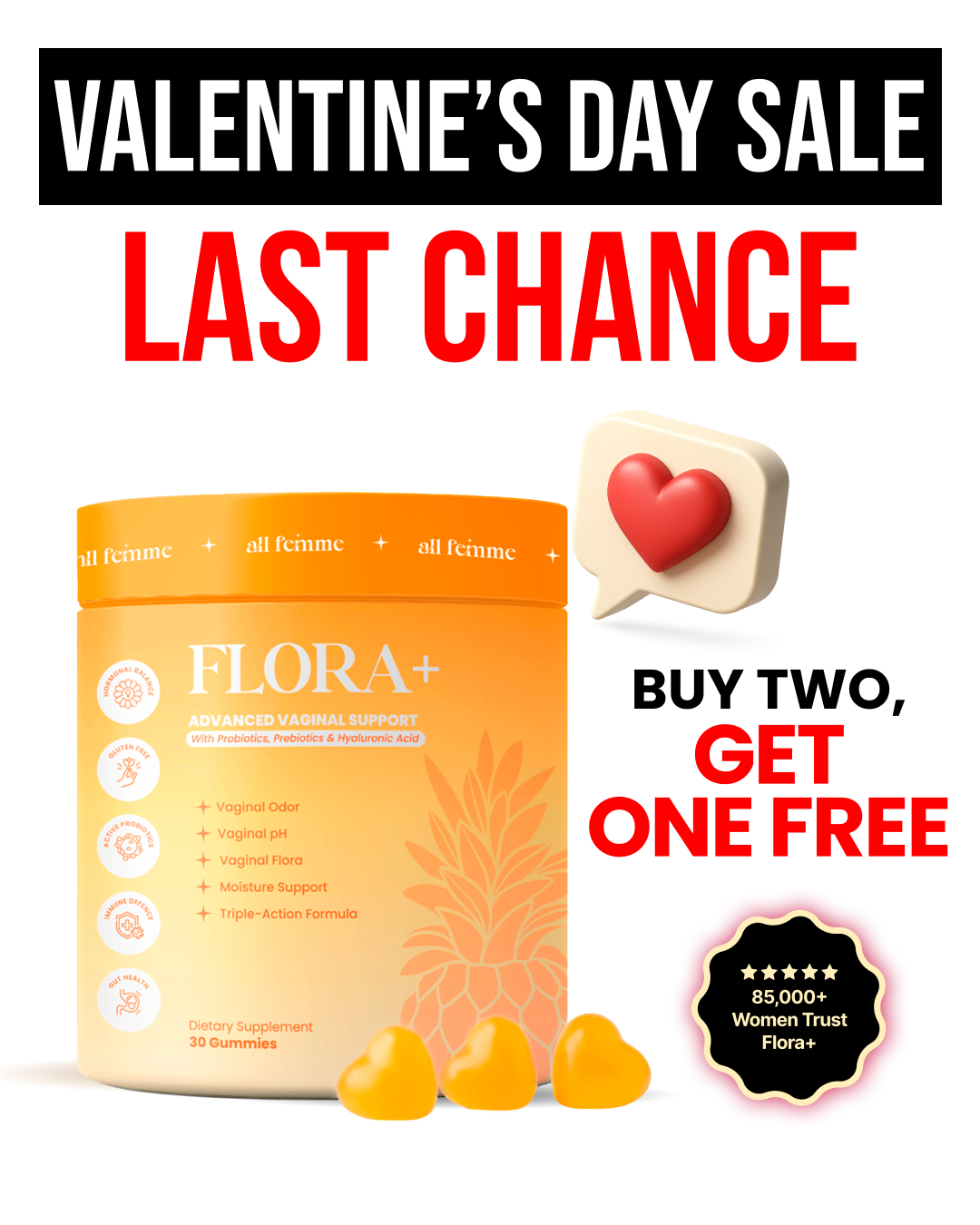 Try AllFemme Facebook ad