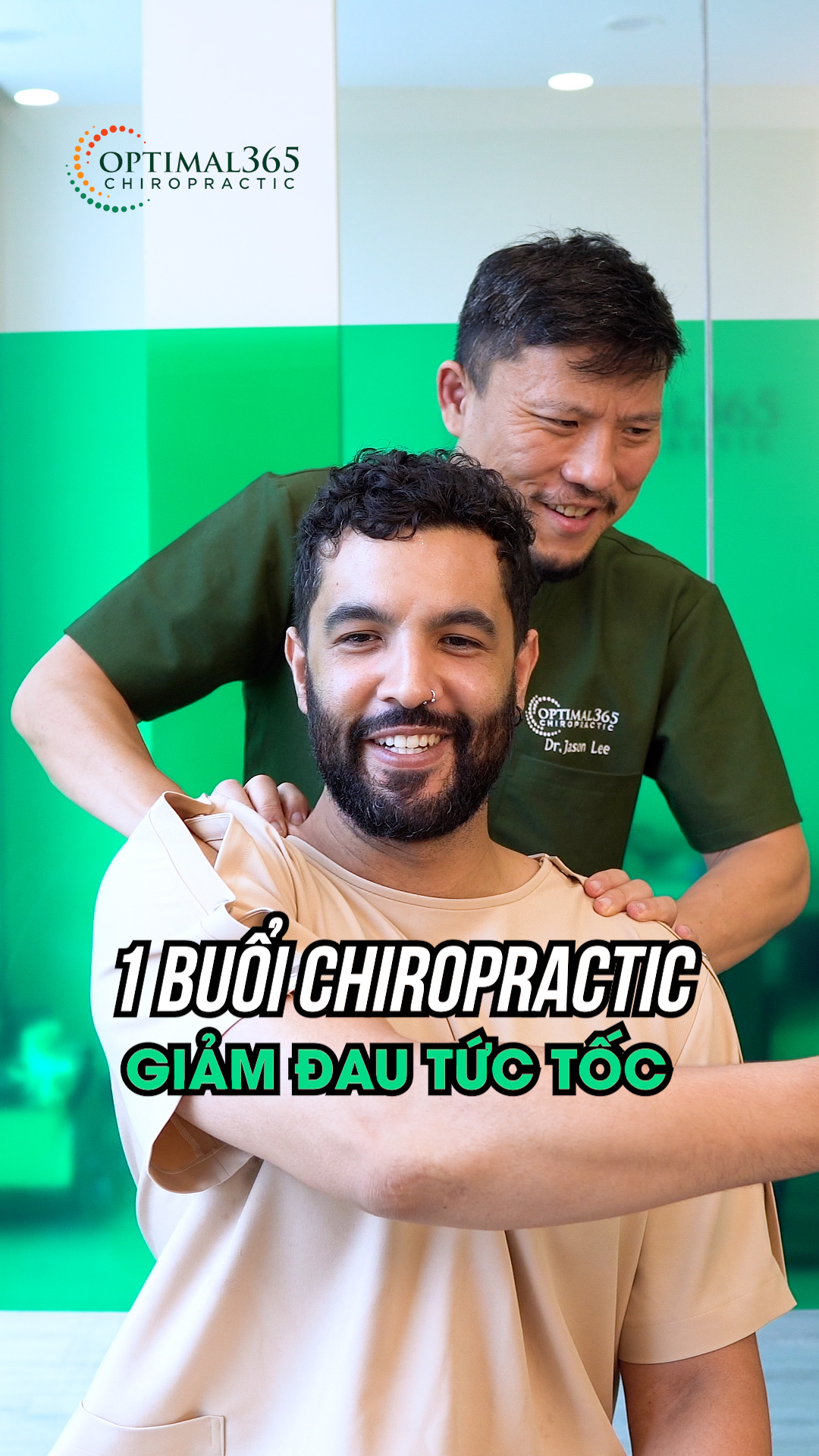 Optimal365 Chiropractic - Trung Tâm Trị Liệu Cơ Xương Khớp Cột Sống Facebook ad: Cảm nhận ngay sự khác biệt sau nắn…