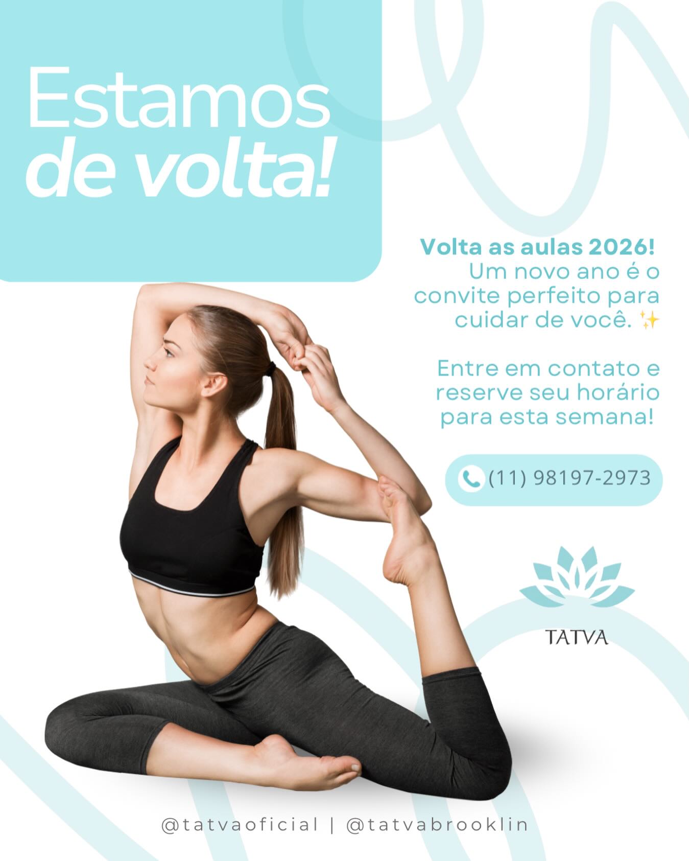 Tatva Facebook ad: Estamos de volta!