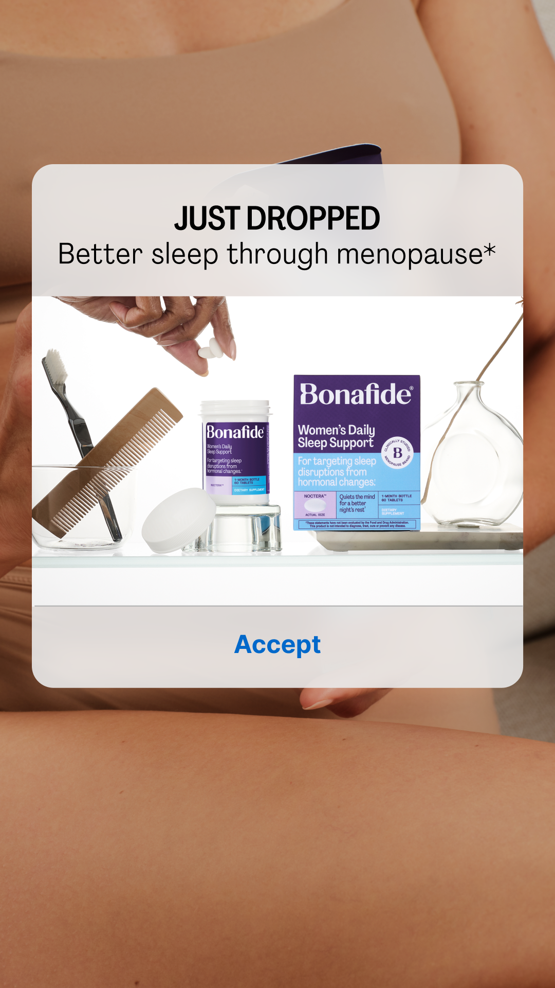 Bonafide Facebook ad