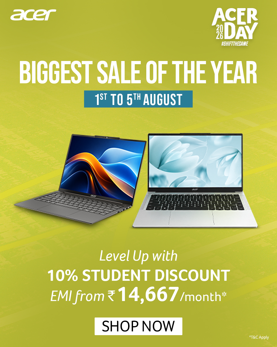 Acer India Facebook ad