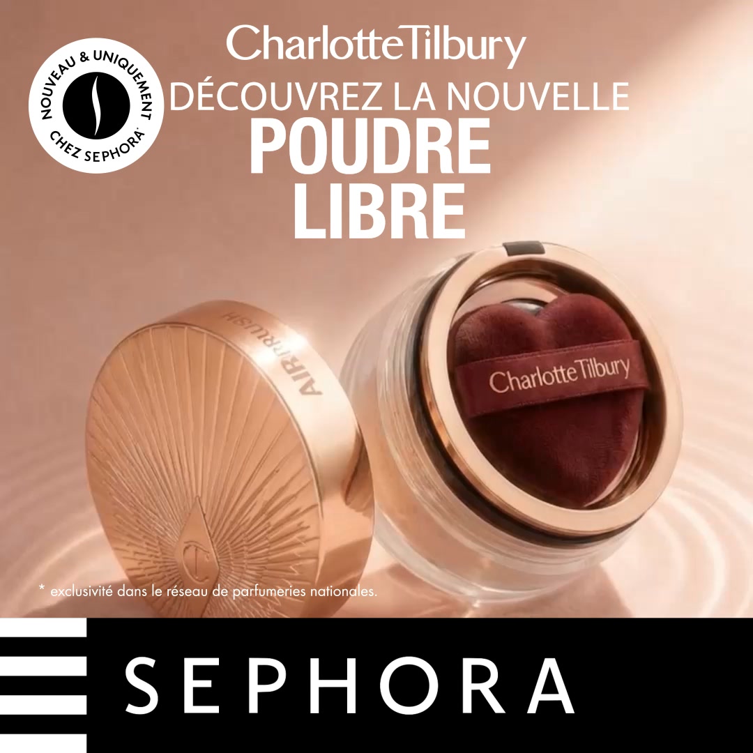 SEPHORA Facebook ad: Charlotte Tilbury
