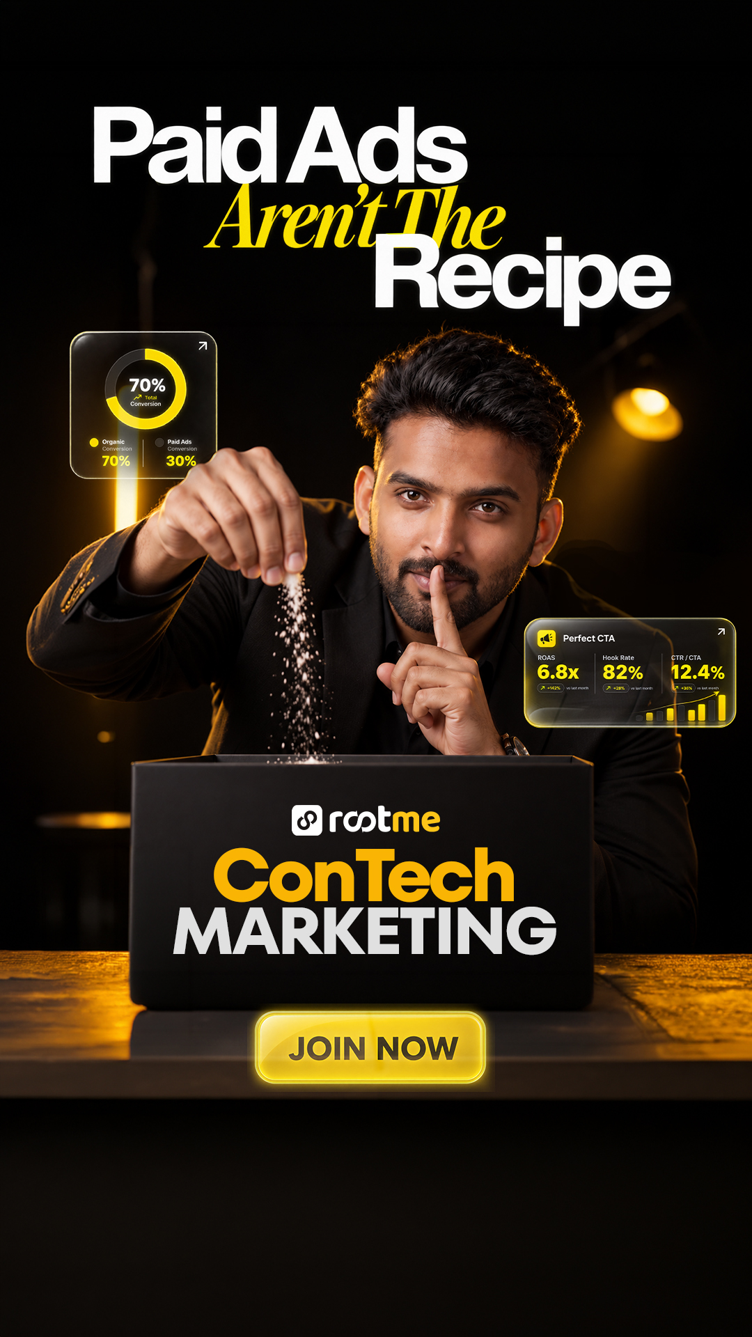 Rootme Contech Academy Facebook ad