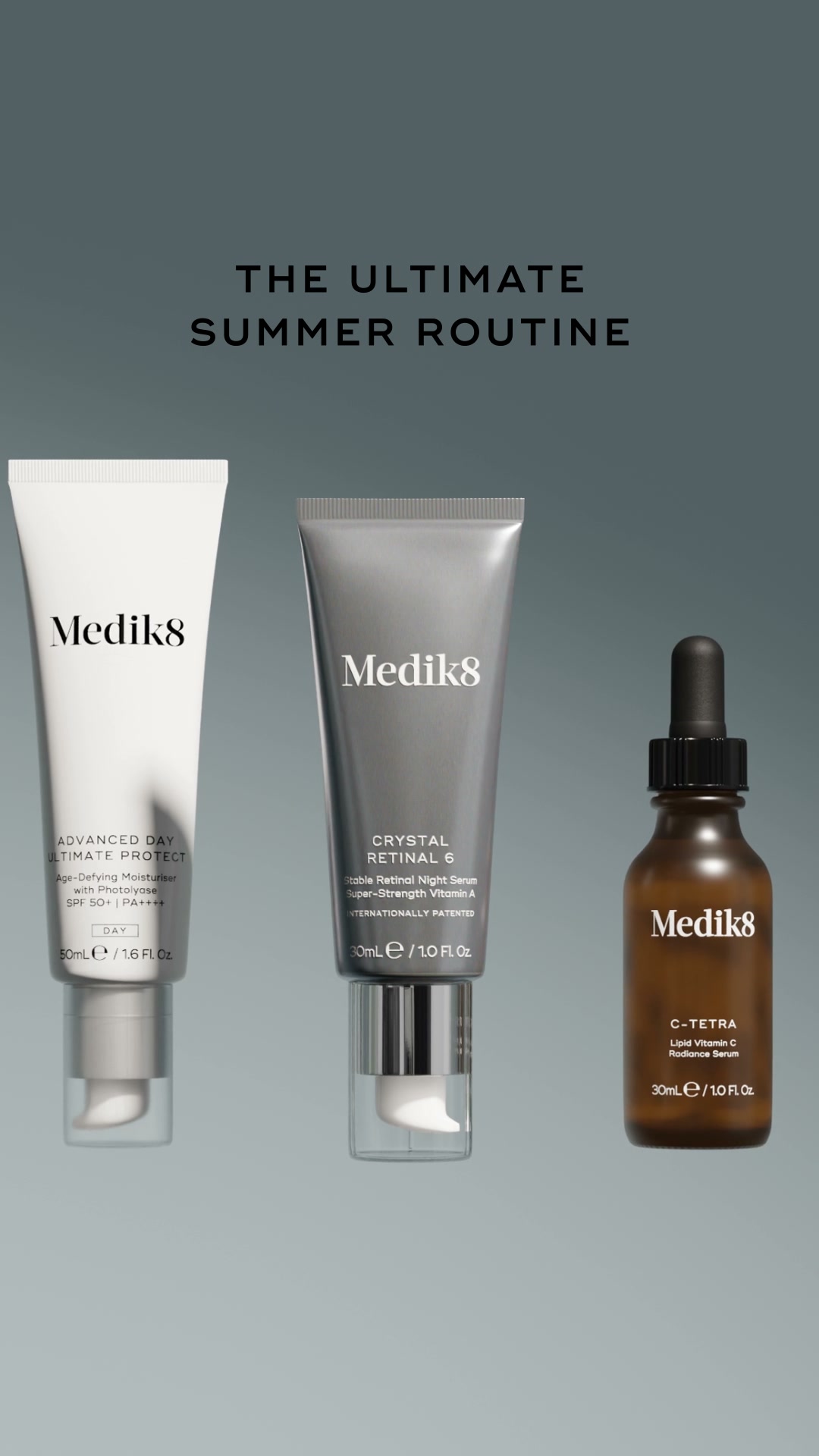 Medik8 Facebook ad from Aug 6, 2026