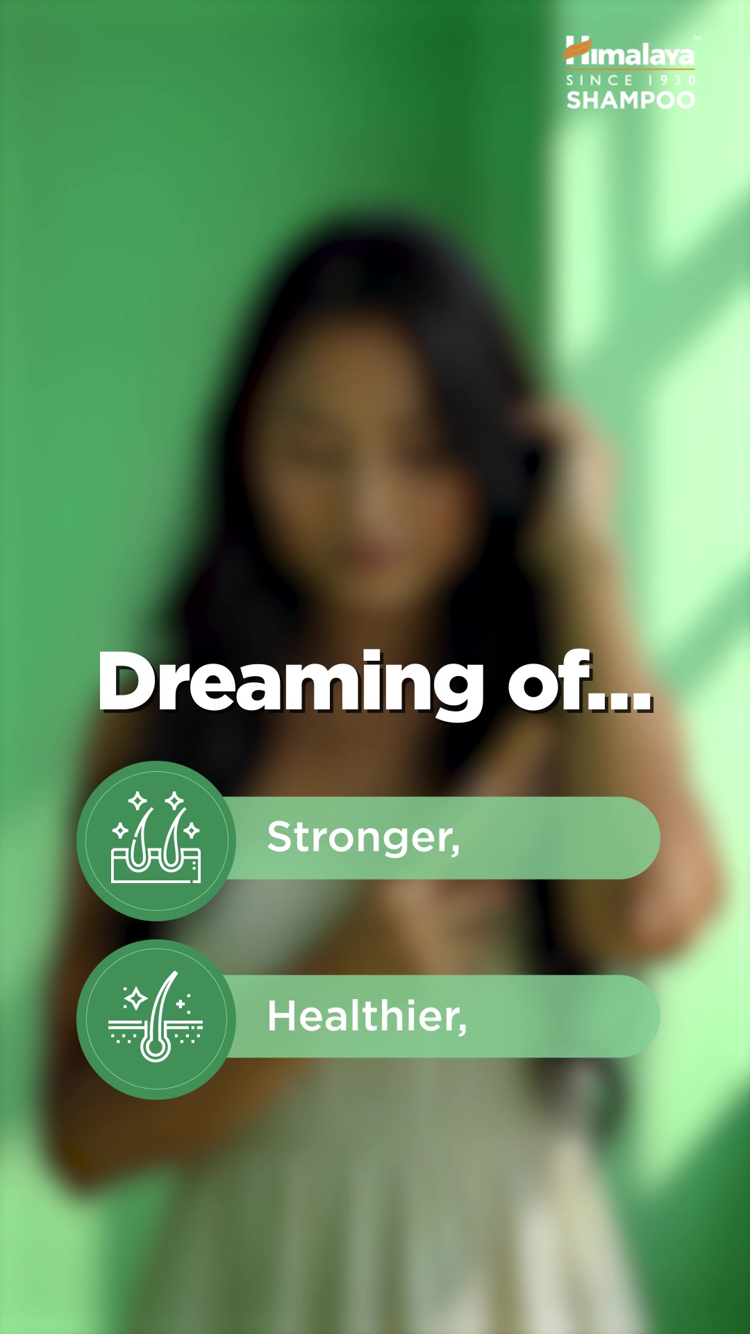 Himalaya Hair Care Facebook ad: Get stronger hair with Himalaya
