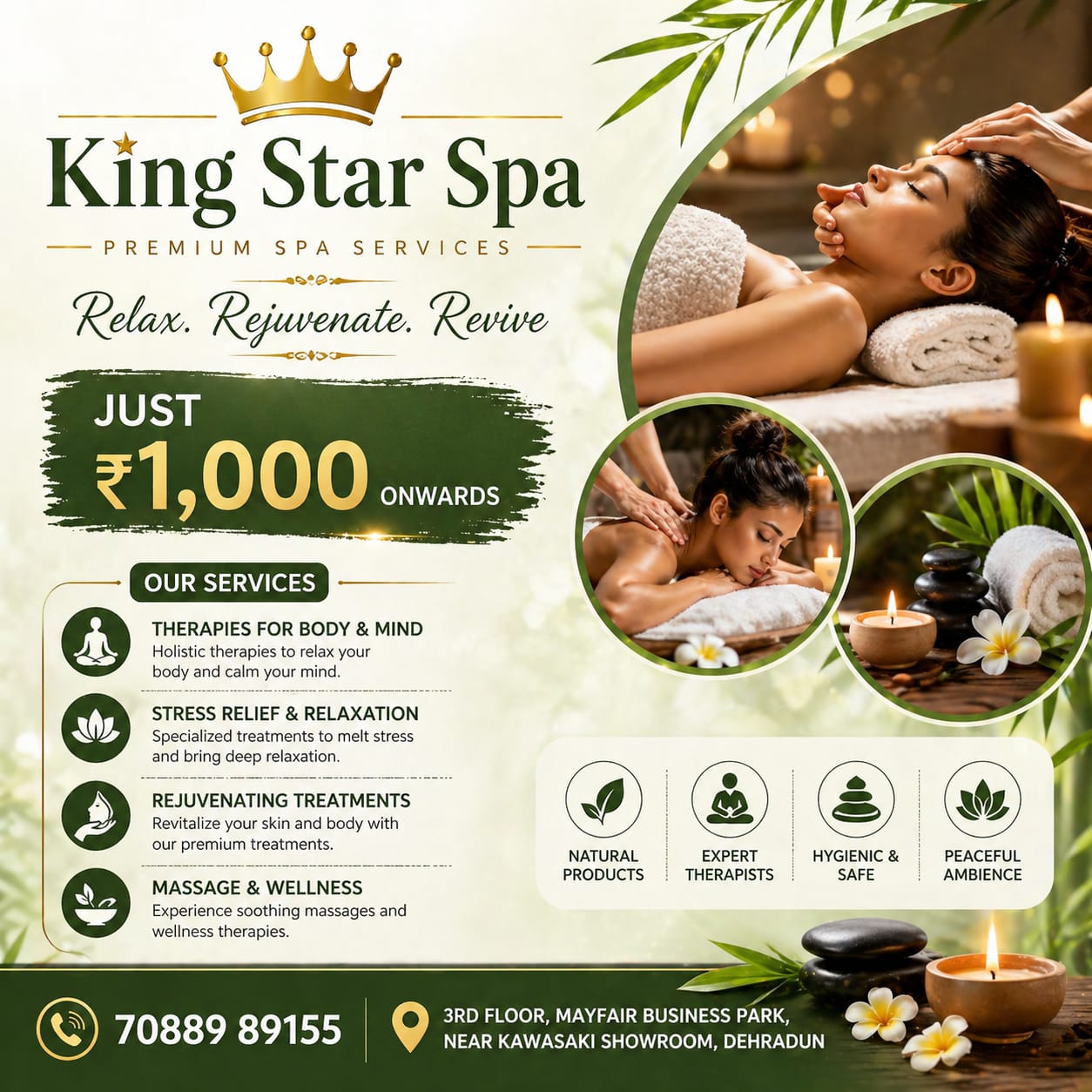king star spa Facebook ad: King Star Spa