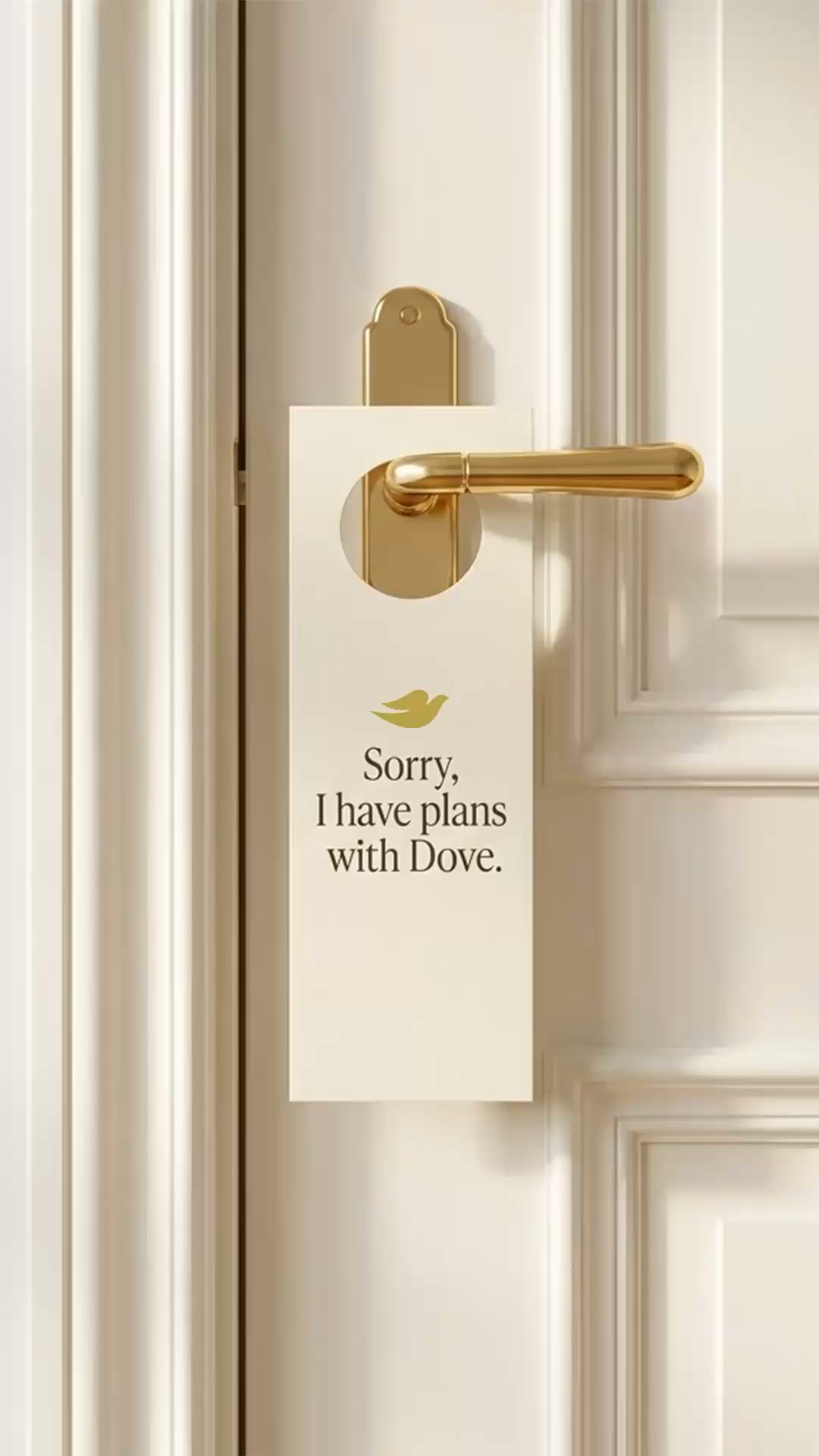 Dove Facebook ad: Sorry, I Have Plans With Dove
