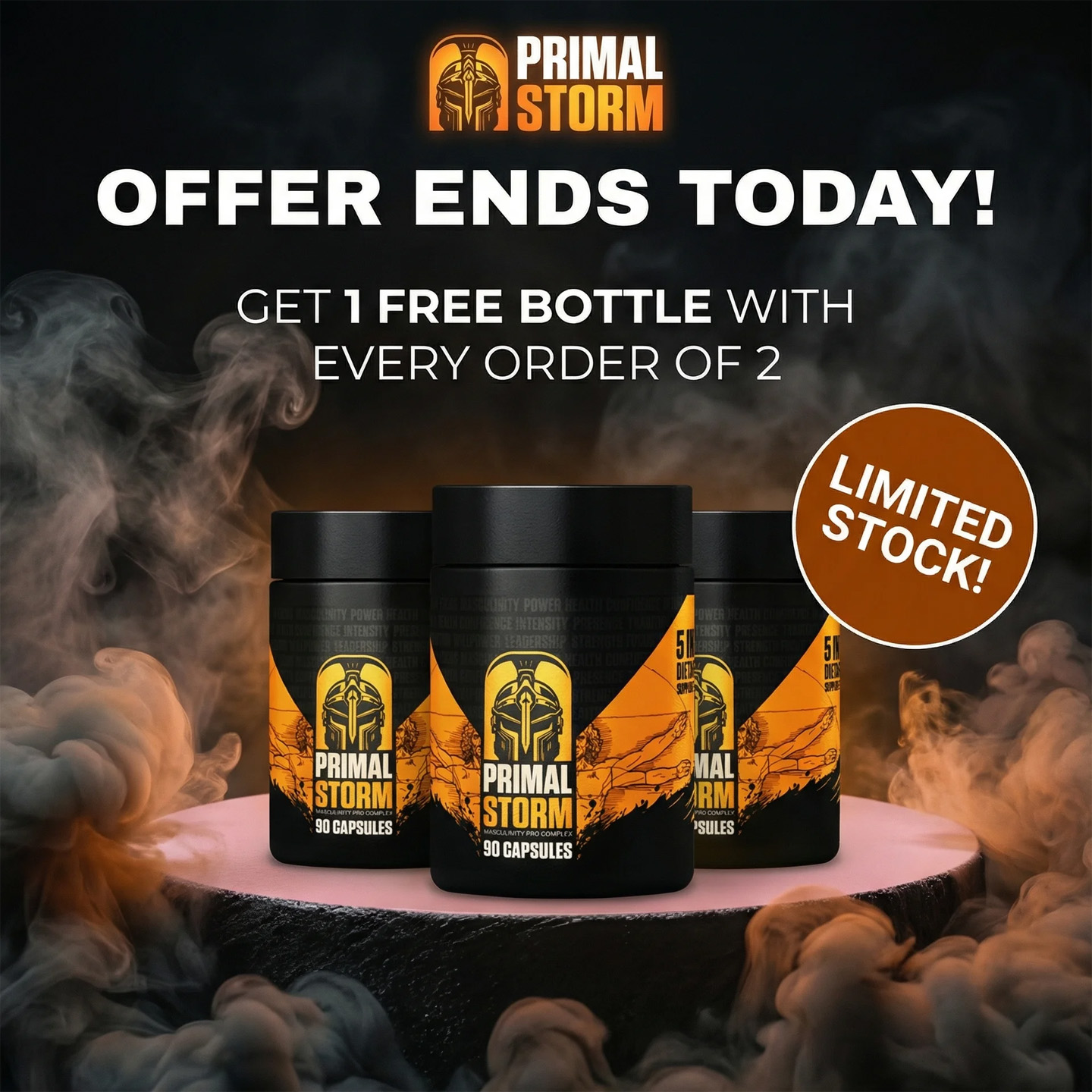 Primal-Storm Facebook ad