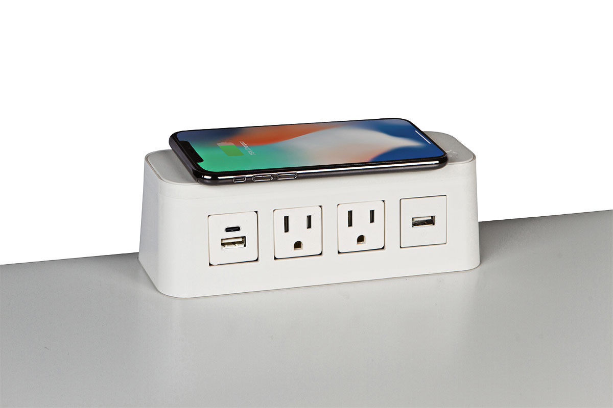 Doug Mockett & Company, Inc. Facebook ad: No more searching for charging cables and cord…
