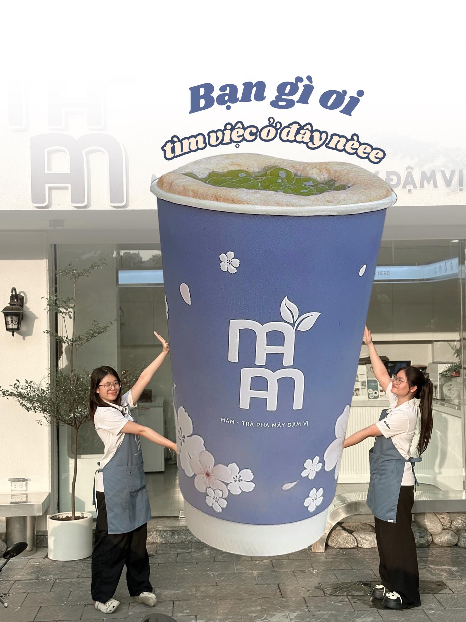 Mầm - Trà Pha Máy Đậm Vị Facebook ad